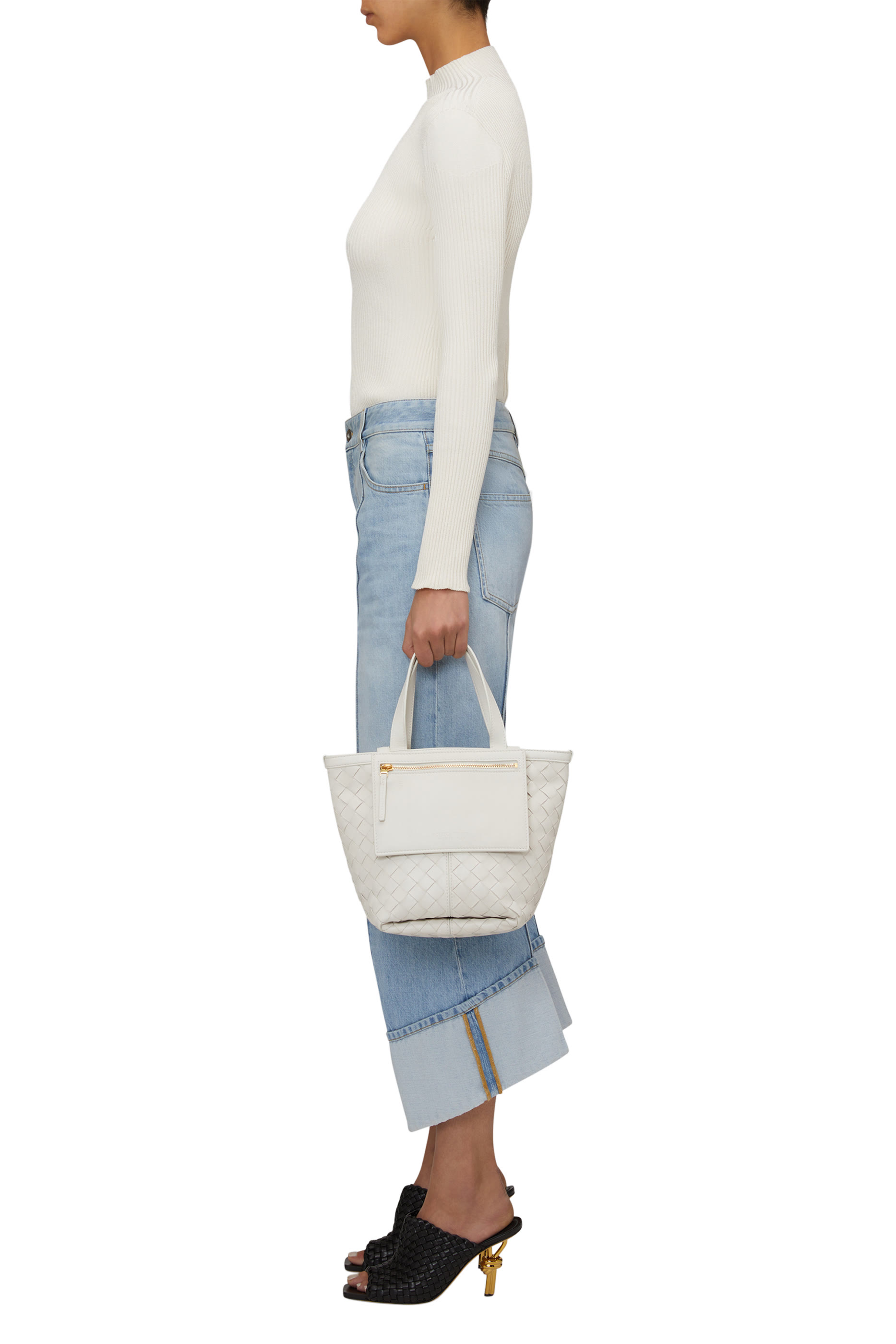 Flip Flap Small Tote Bag