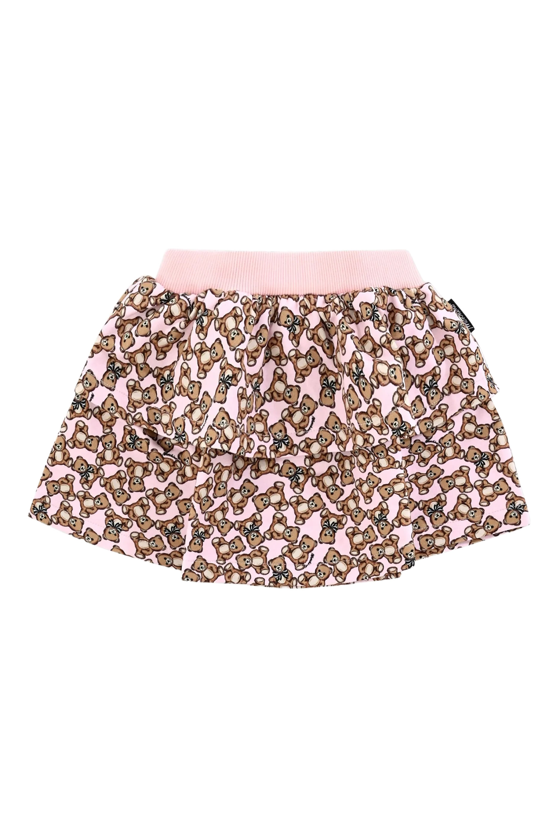 Kids All-Over Teddy Frill Mini Skirt