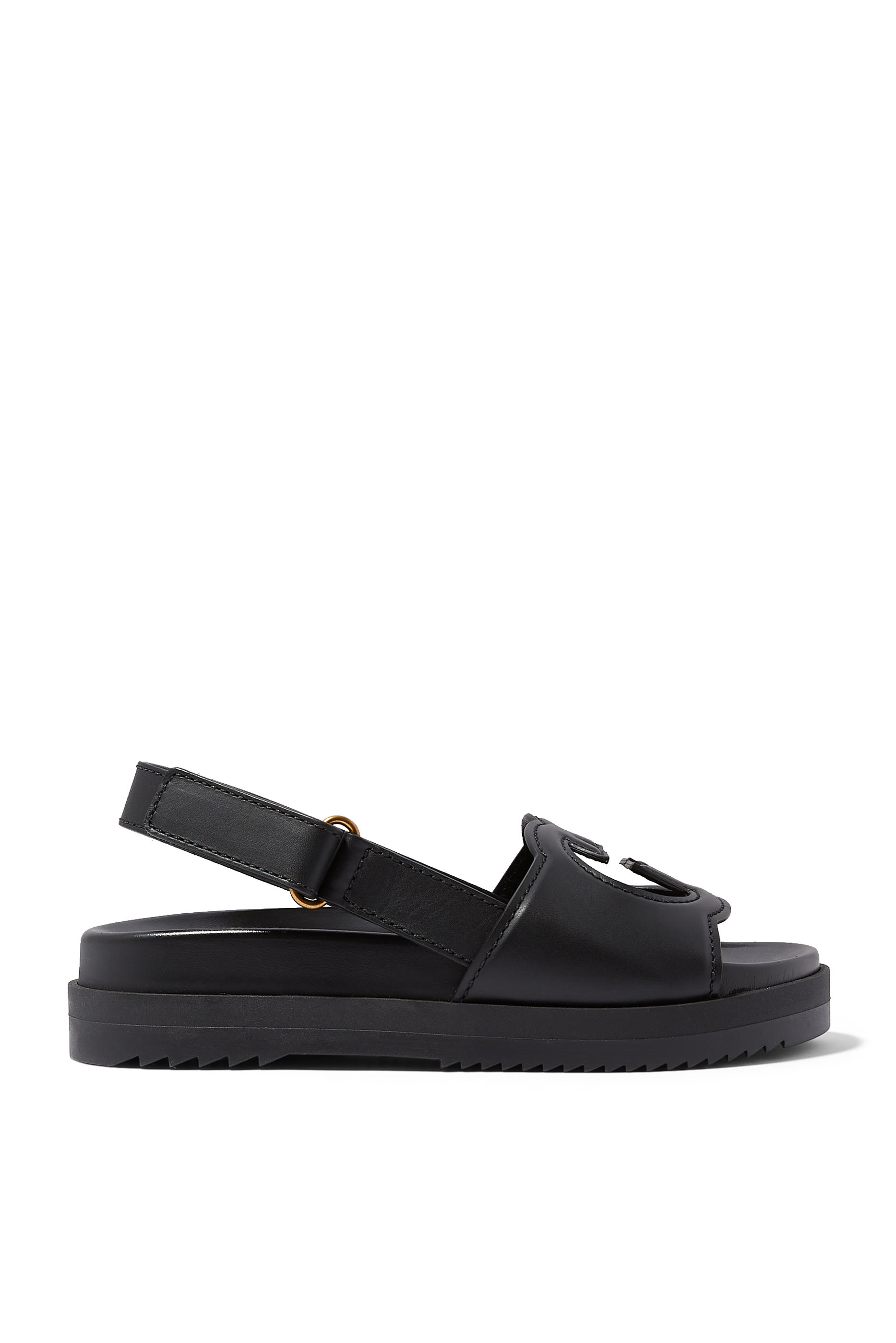 Interlocking G Flatform Sandals