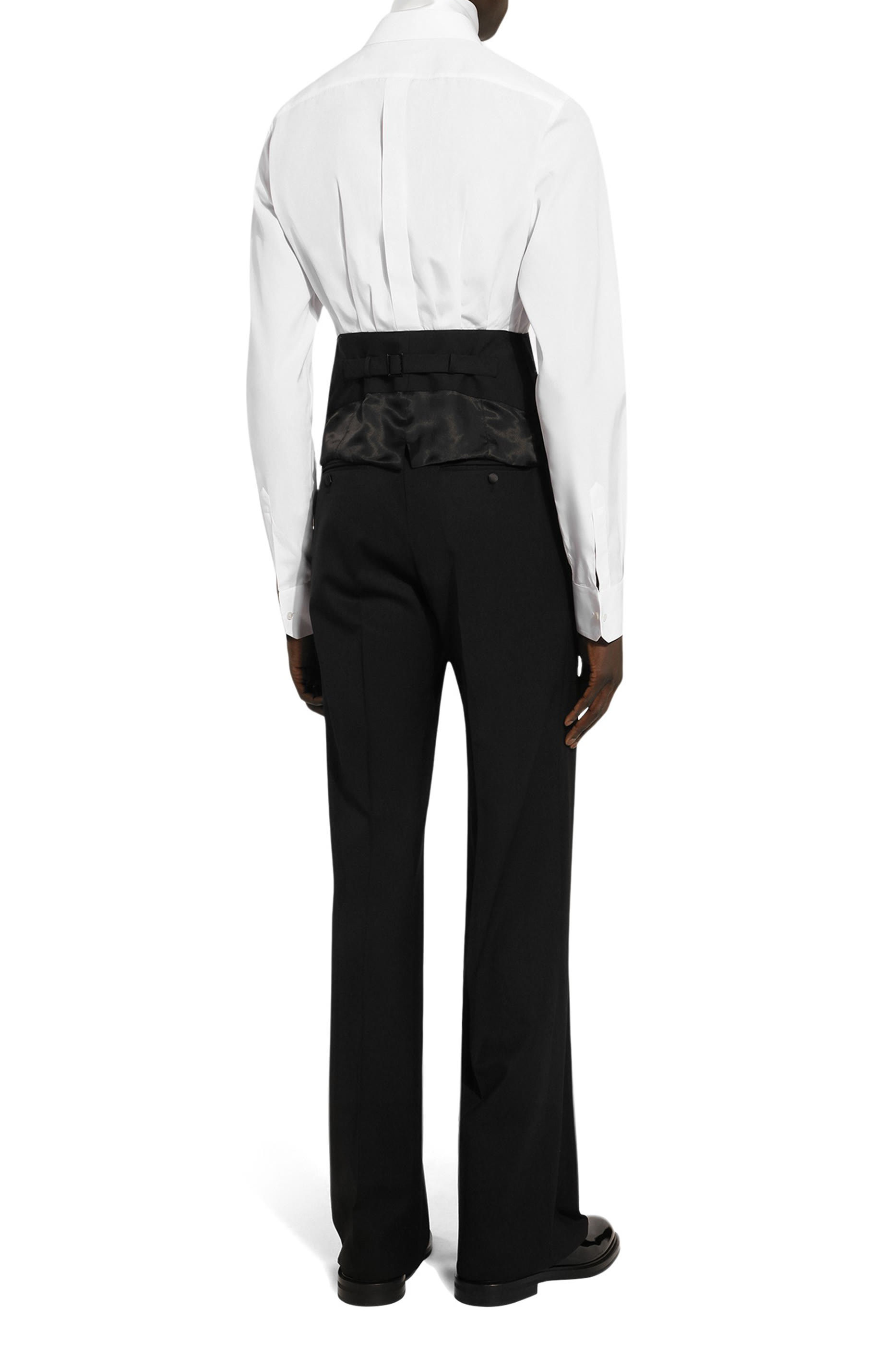 Tuxedo Shirt with Vest Bottom Section