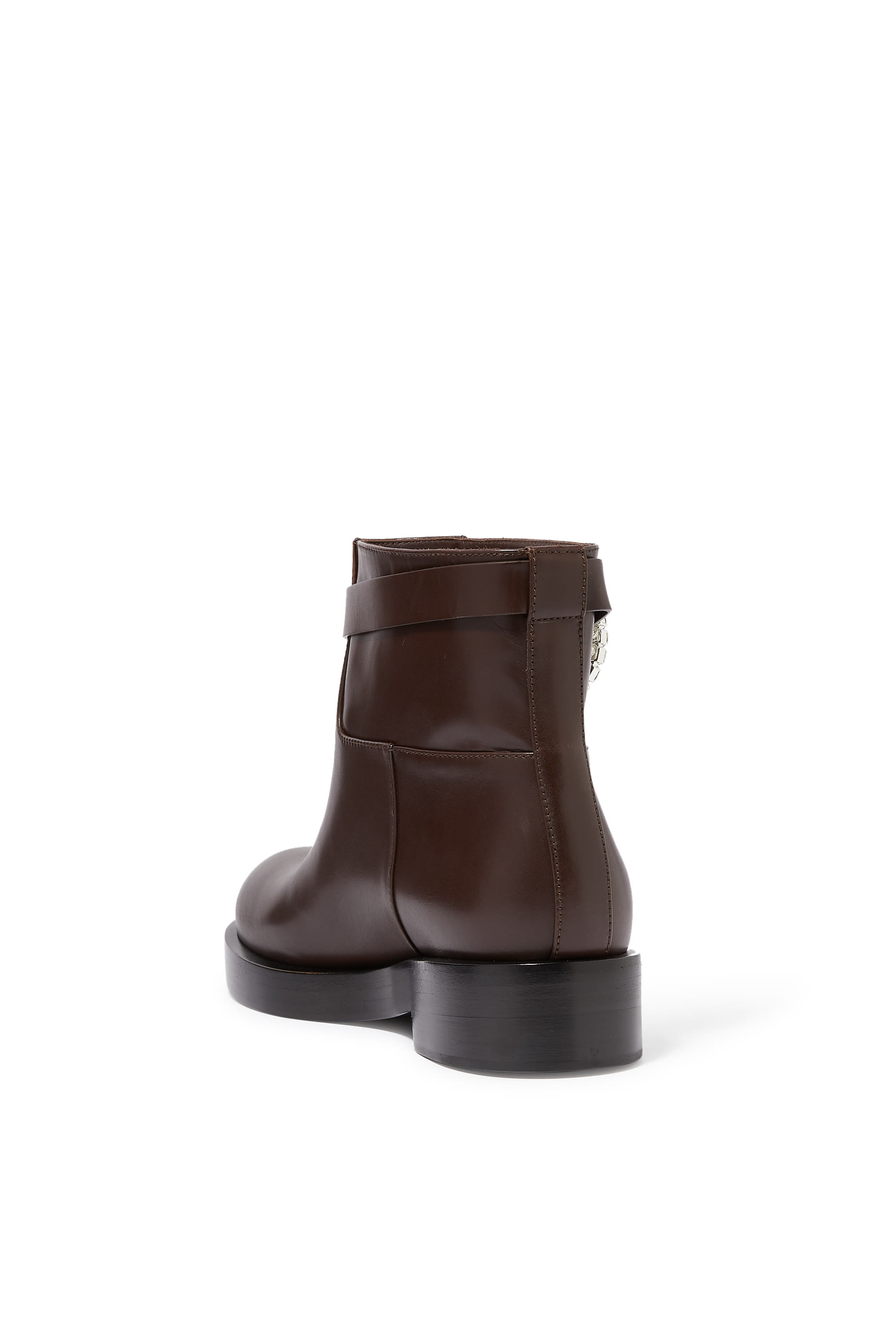 Galaxy Leather Ankle Boots