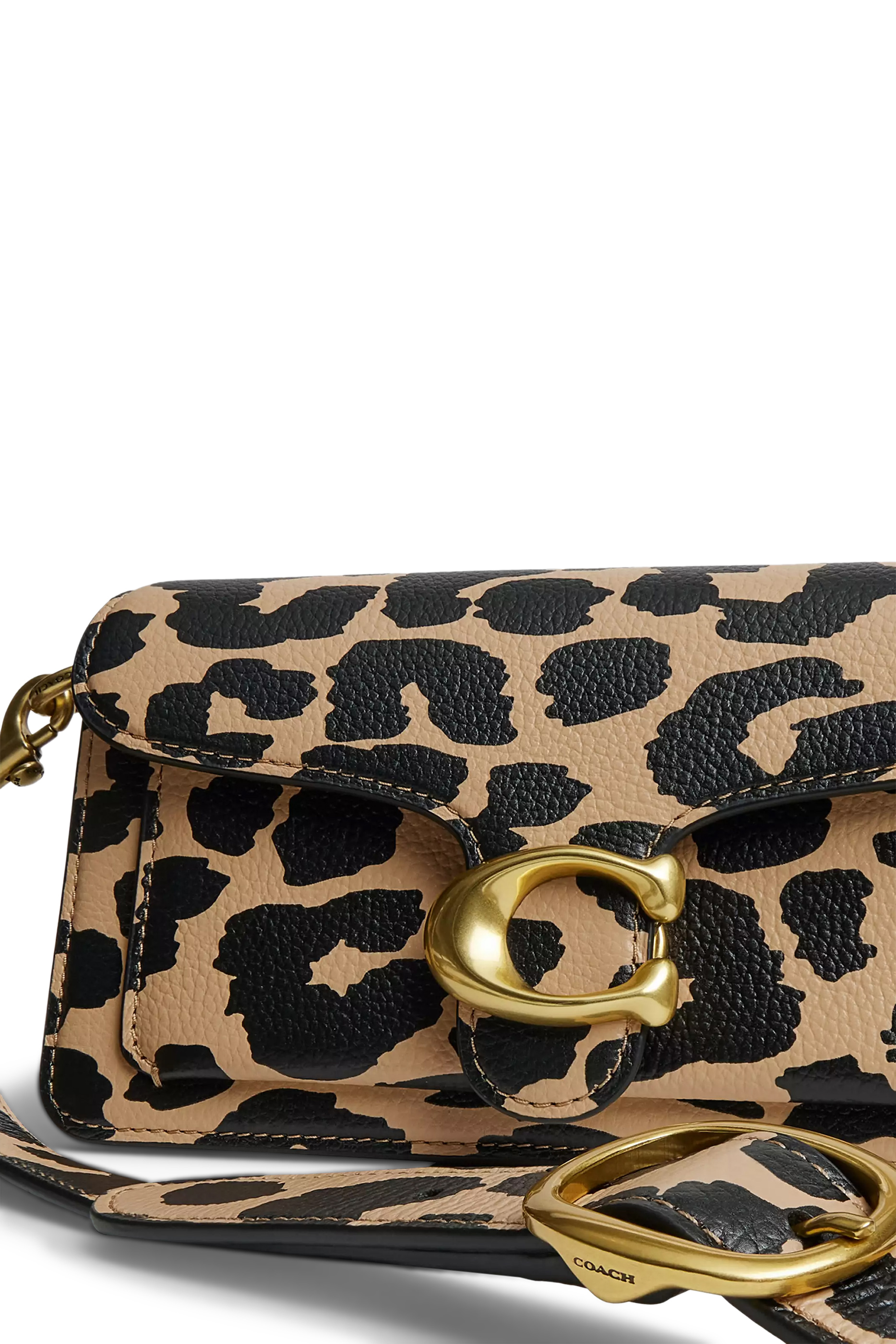 Tabby Leopard Print Shoulder Bag 20