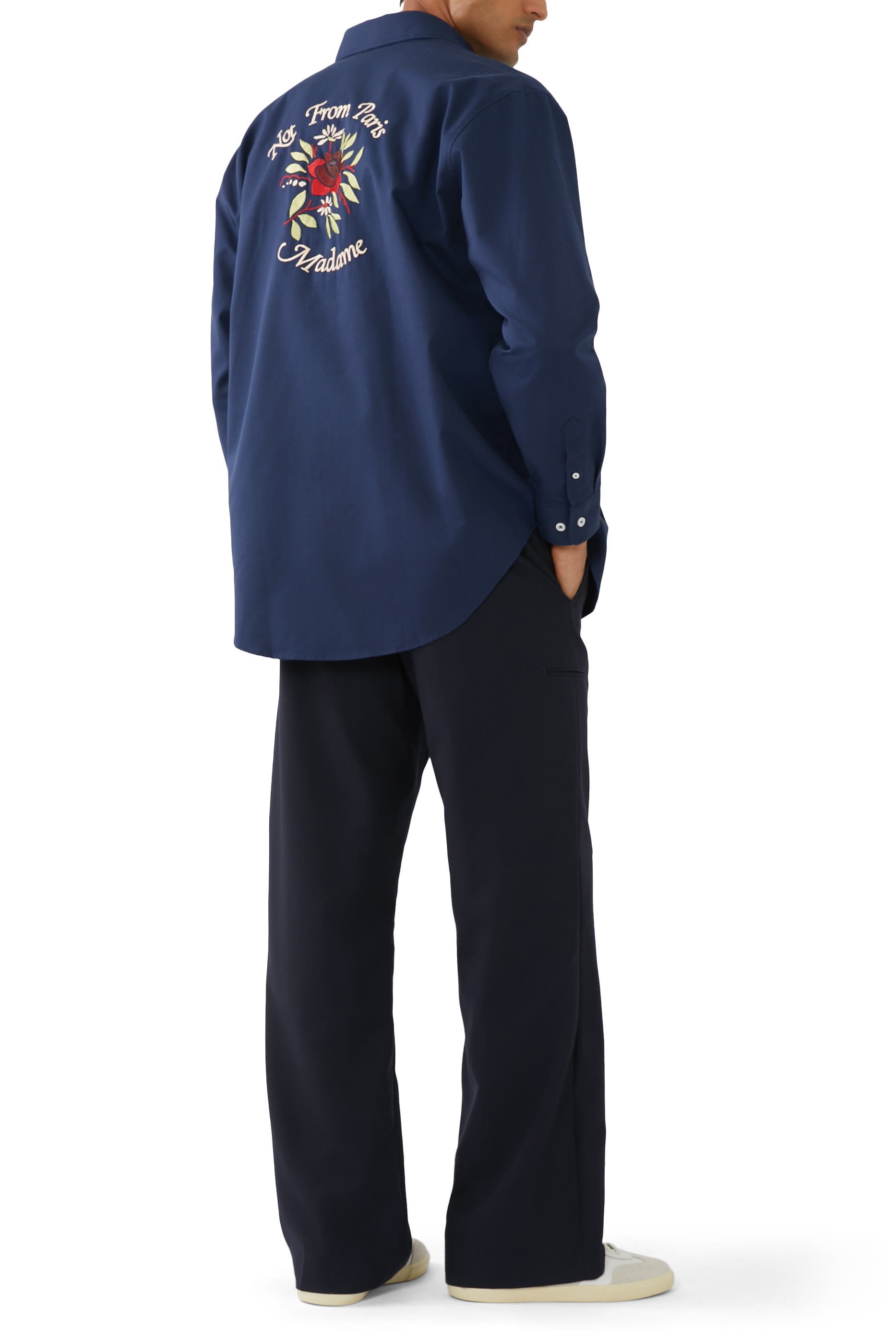 La Chemise Slogan Fleurs