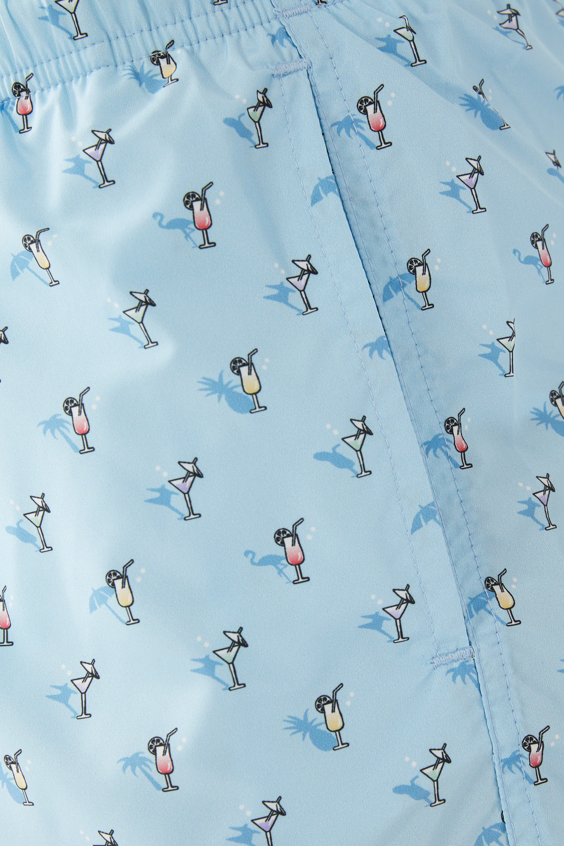 Drinks Print Swimming Shorts