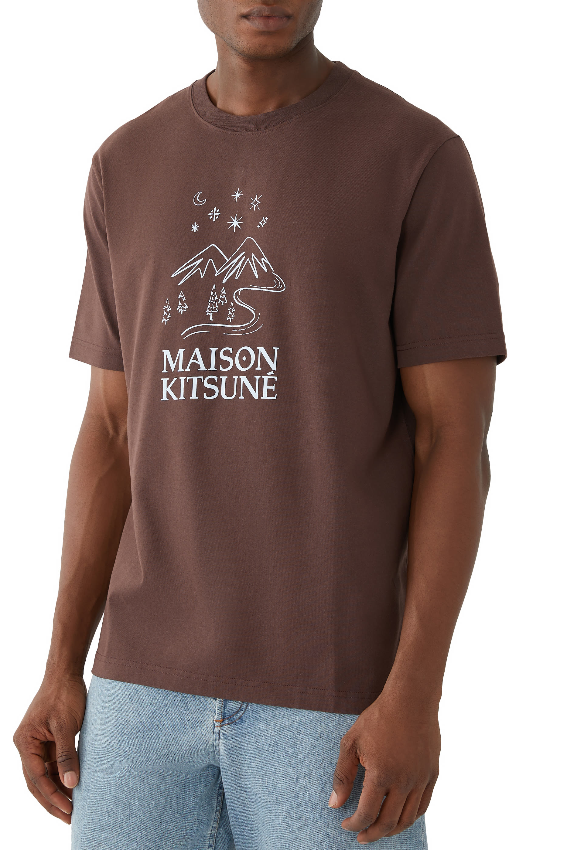 Sketched Landscape Comfort T-Shirt