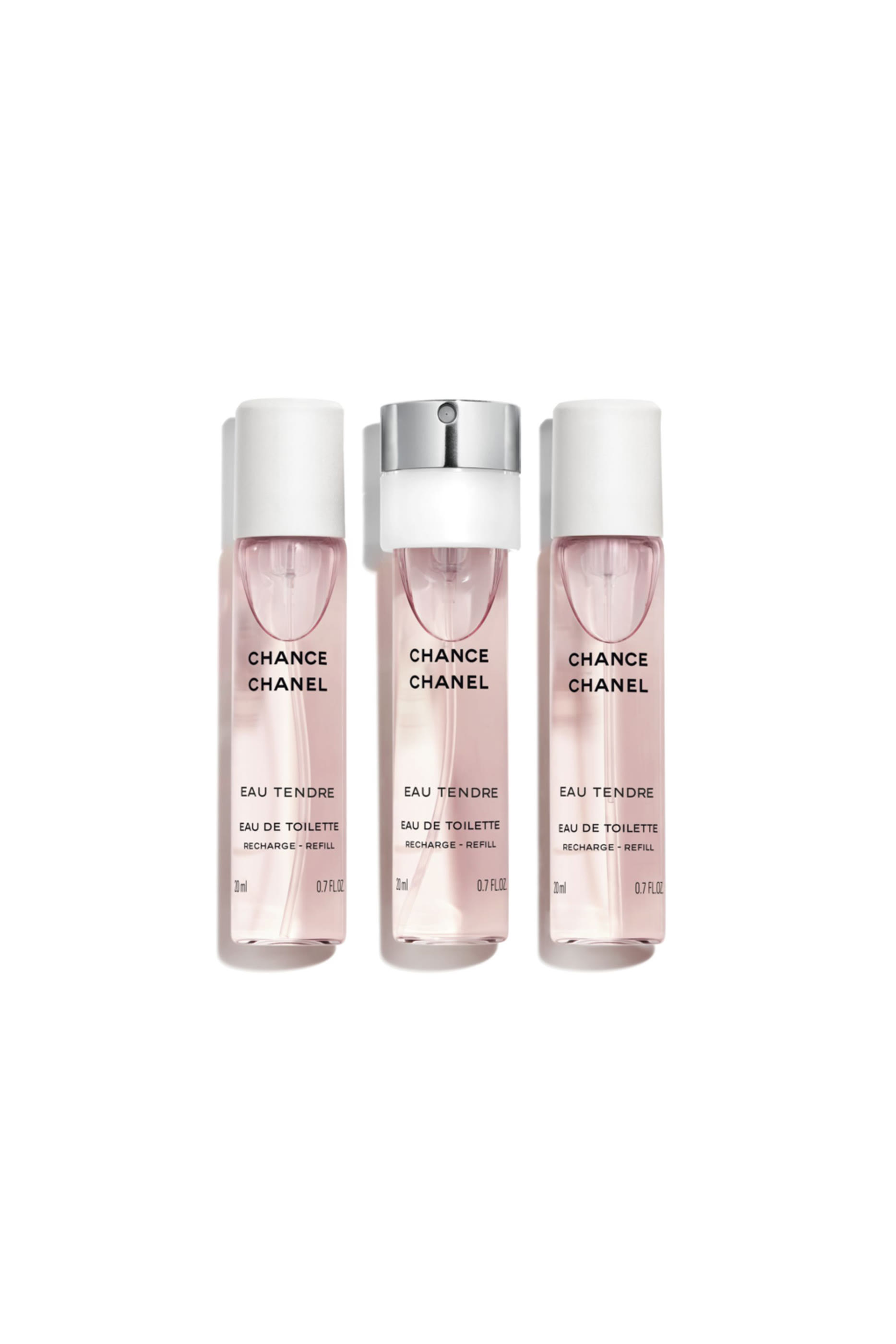Chanel Chance Eau Tendre Twist And Spray Refill Set