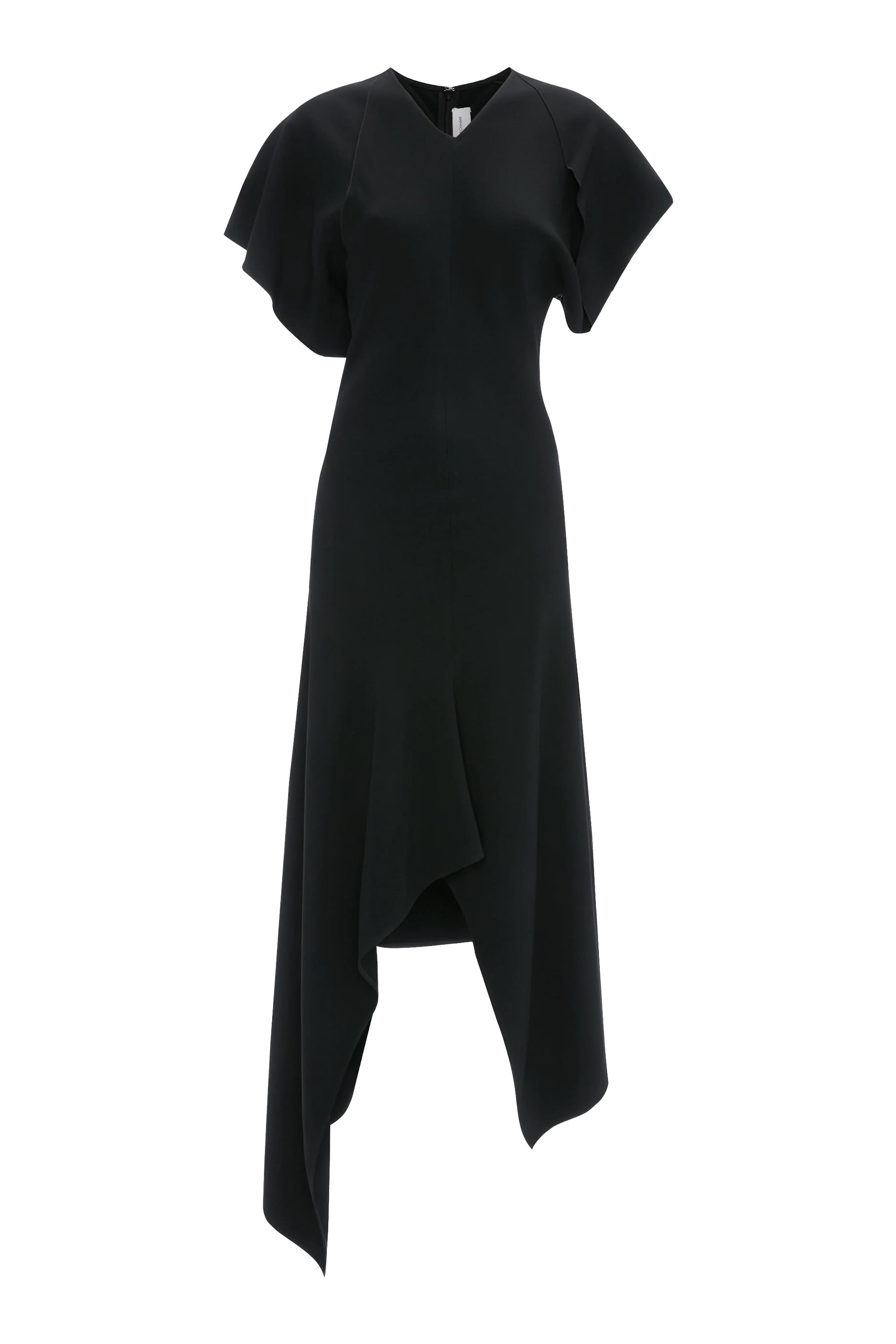 Asymmetric Hem Panelled Dress