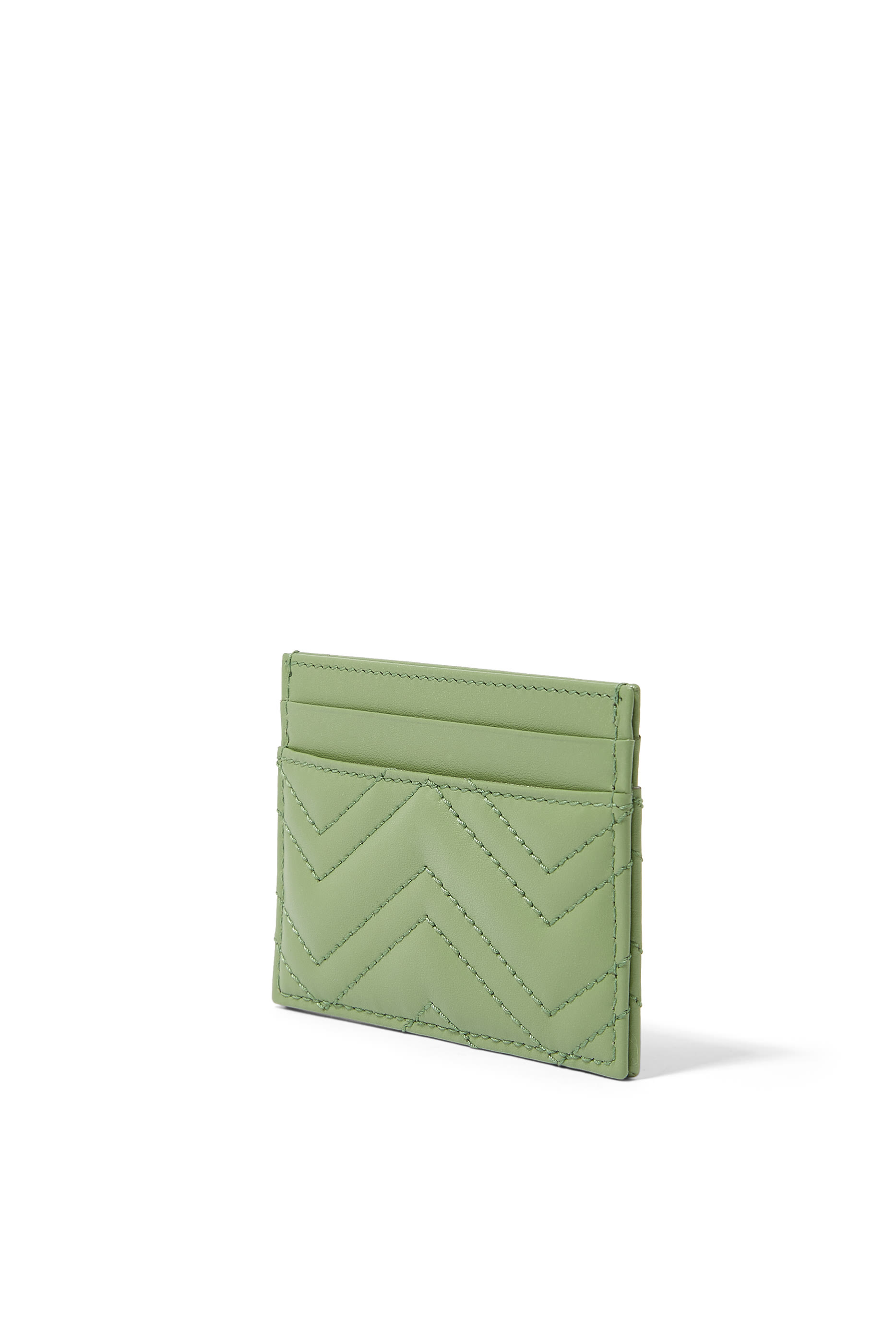 GG Marmont Matelass&eacute; Leather Card Case