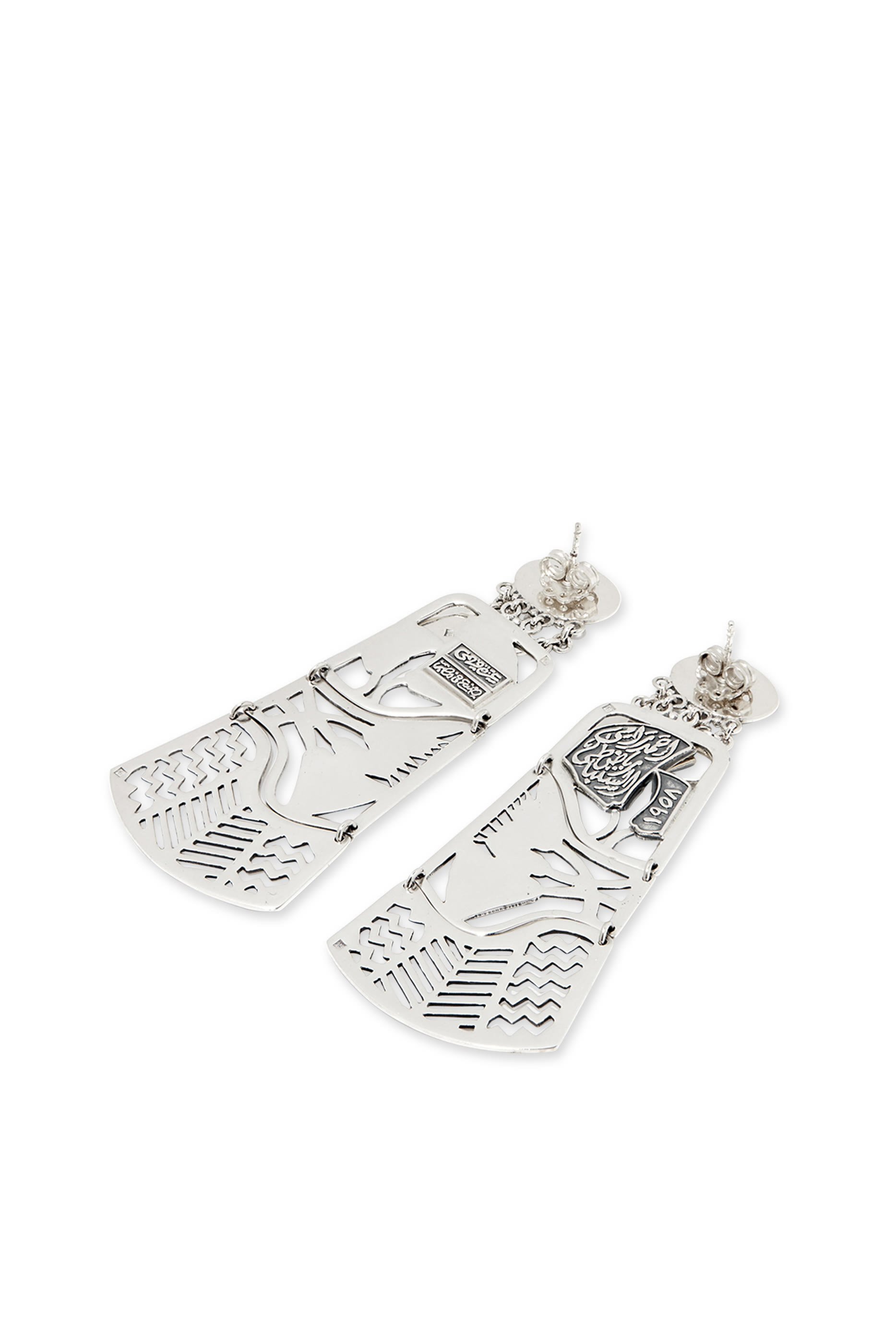 Silver Drop Earrings