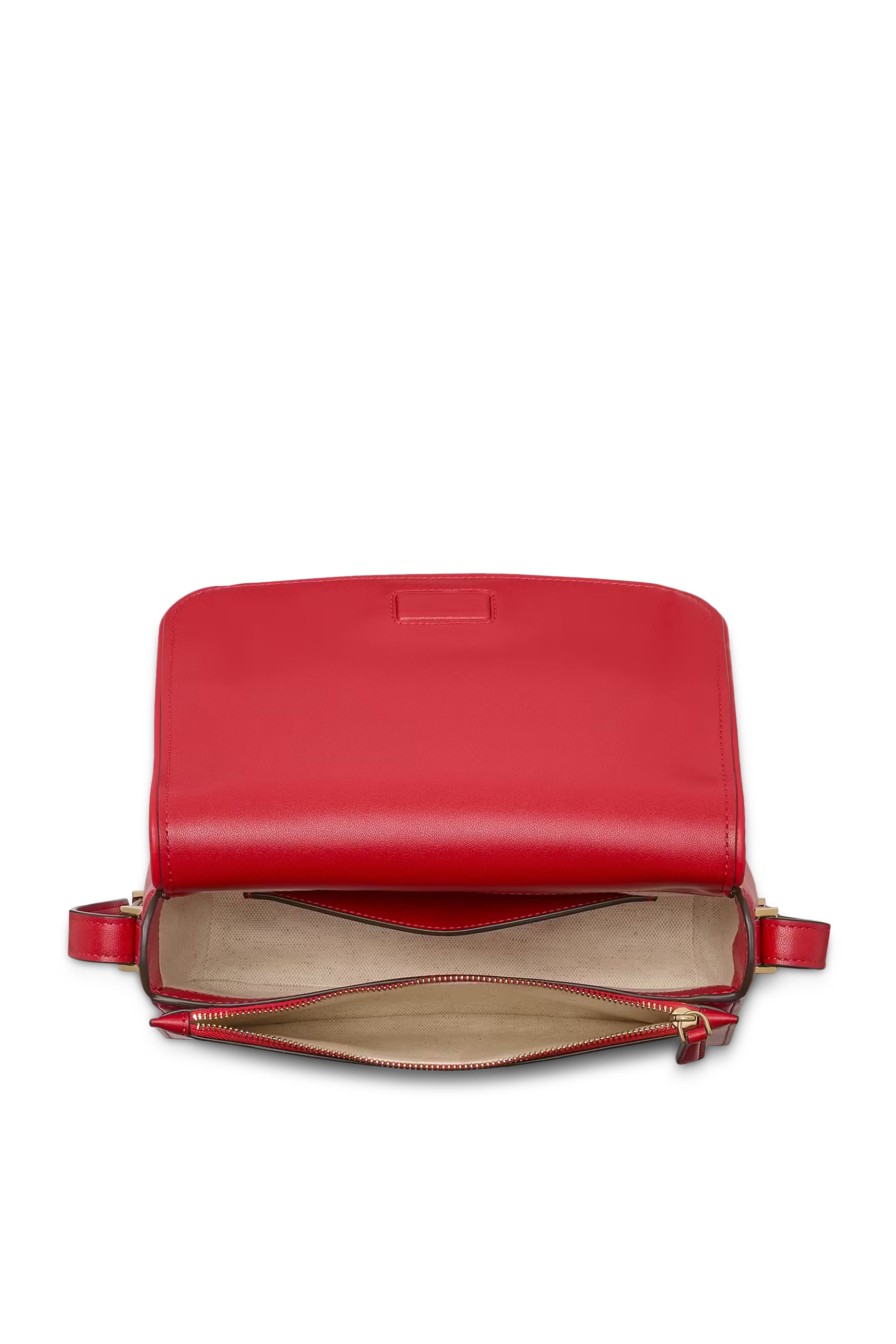 Liv Spade Flower Coated Canvas Small Flap Crossbody