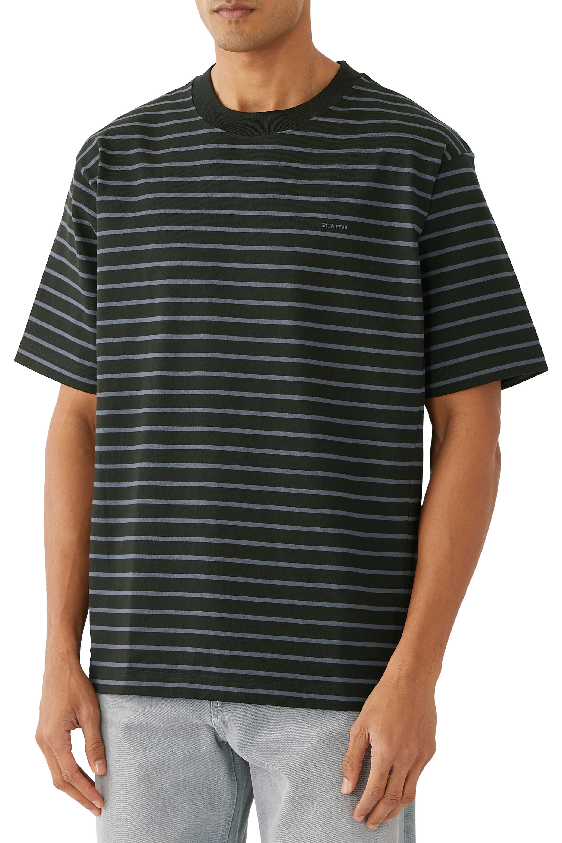 Border Heavy Cotton T-Shirt
