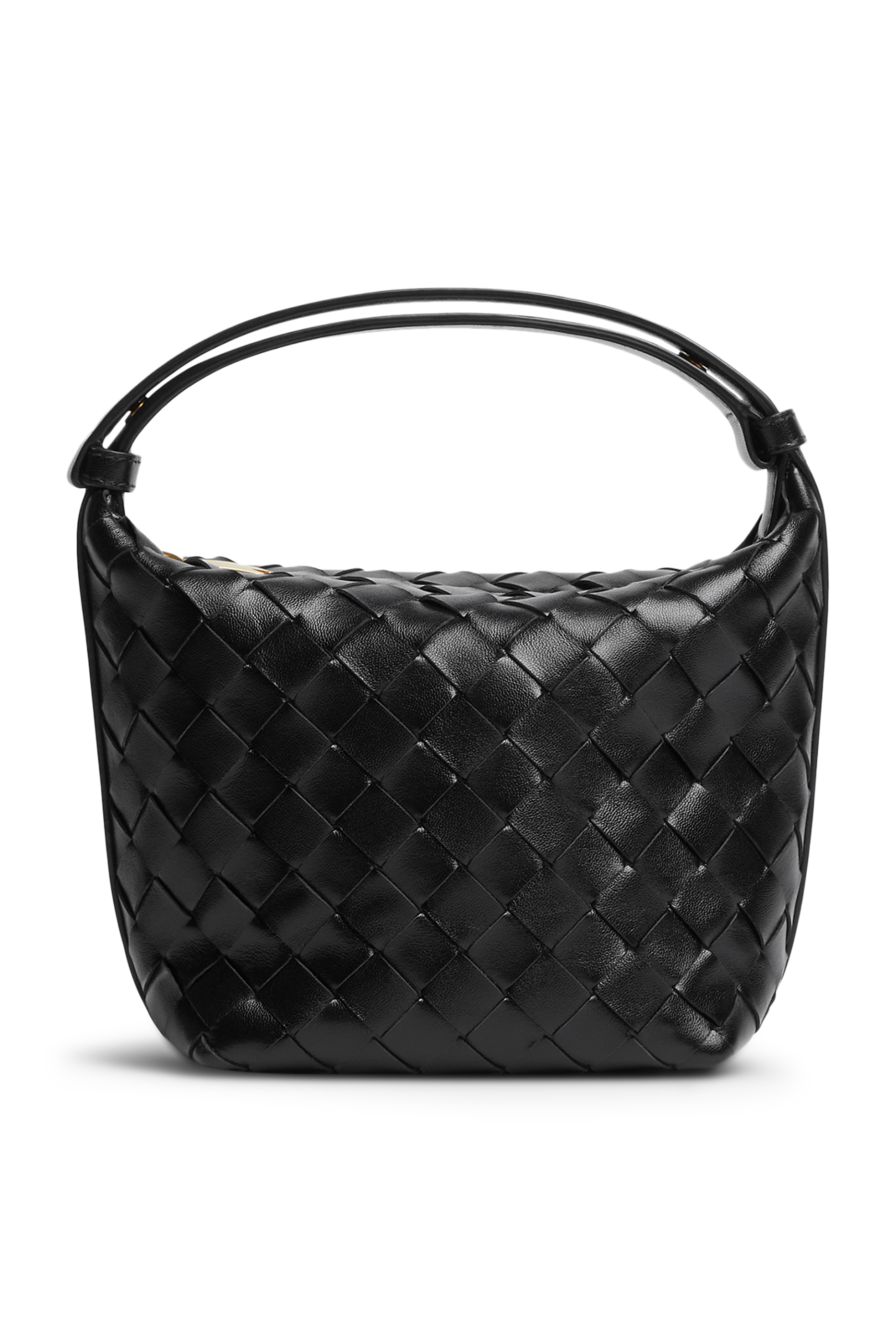 Buy Bottega Veneta Mini Wallace Intrecciato Leather Shoulder Bag for ...
