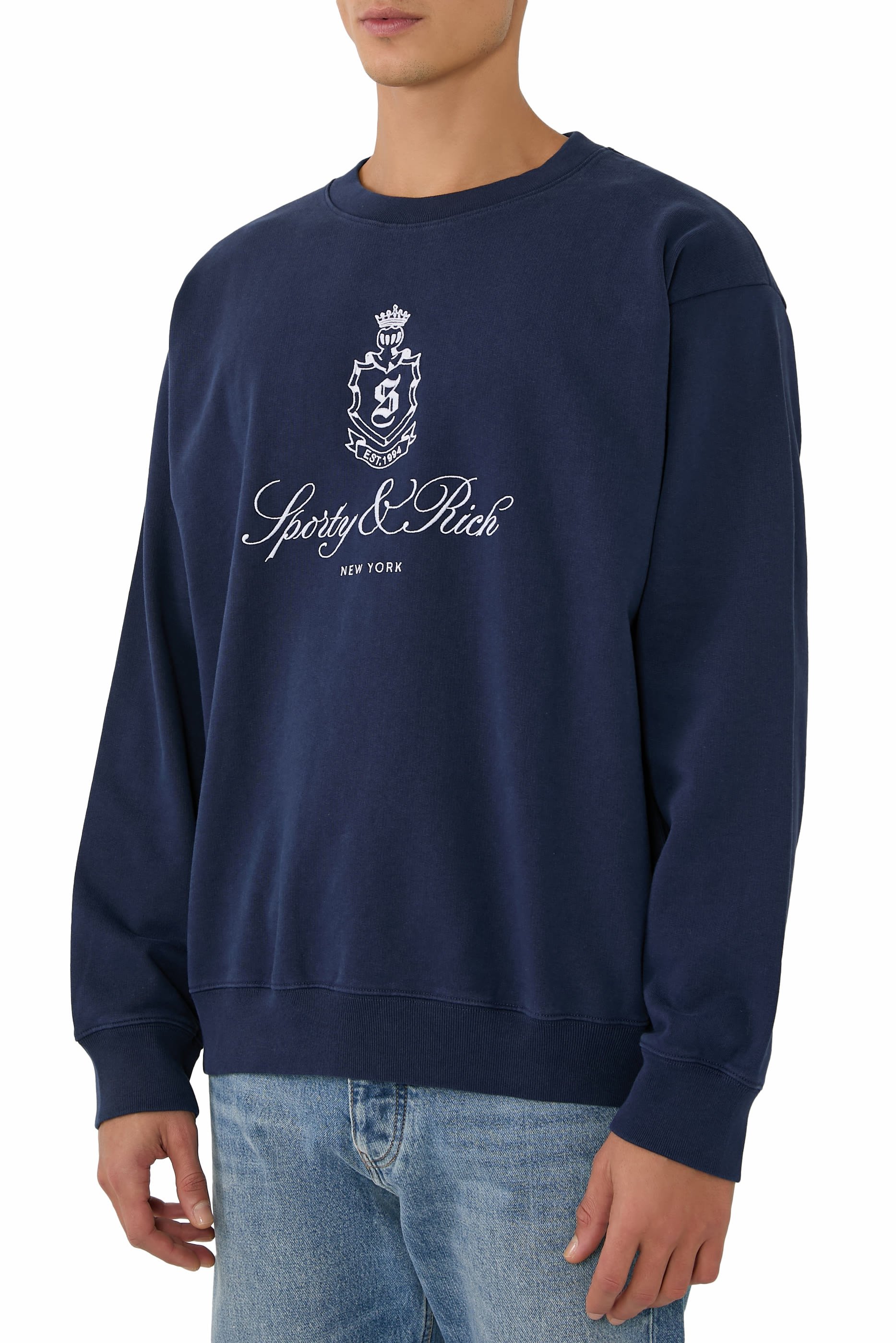 Vendome Embroidered Sweatshirt