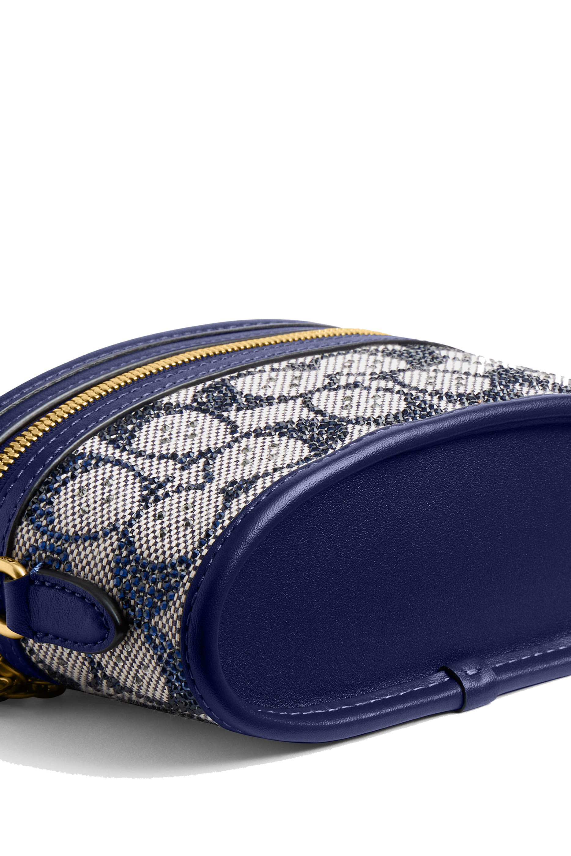 Buy Coach Crystal Signature Jacquard Trail Bag 15 for Womens