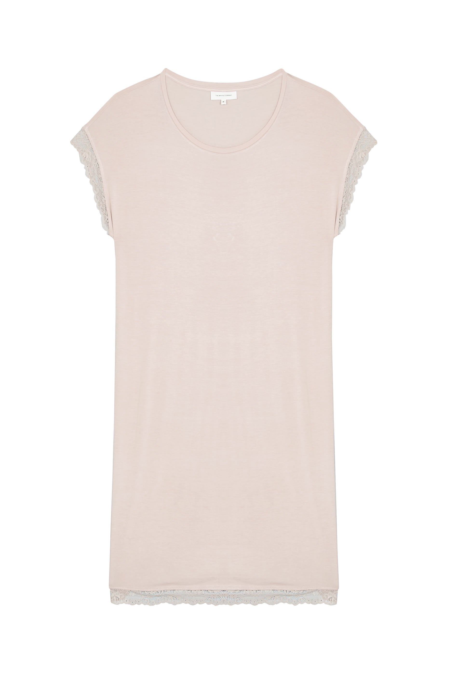 Jersey Lace Hem Nightdress