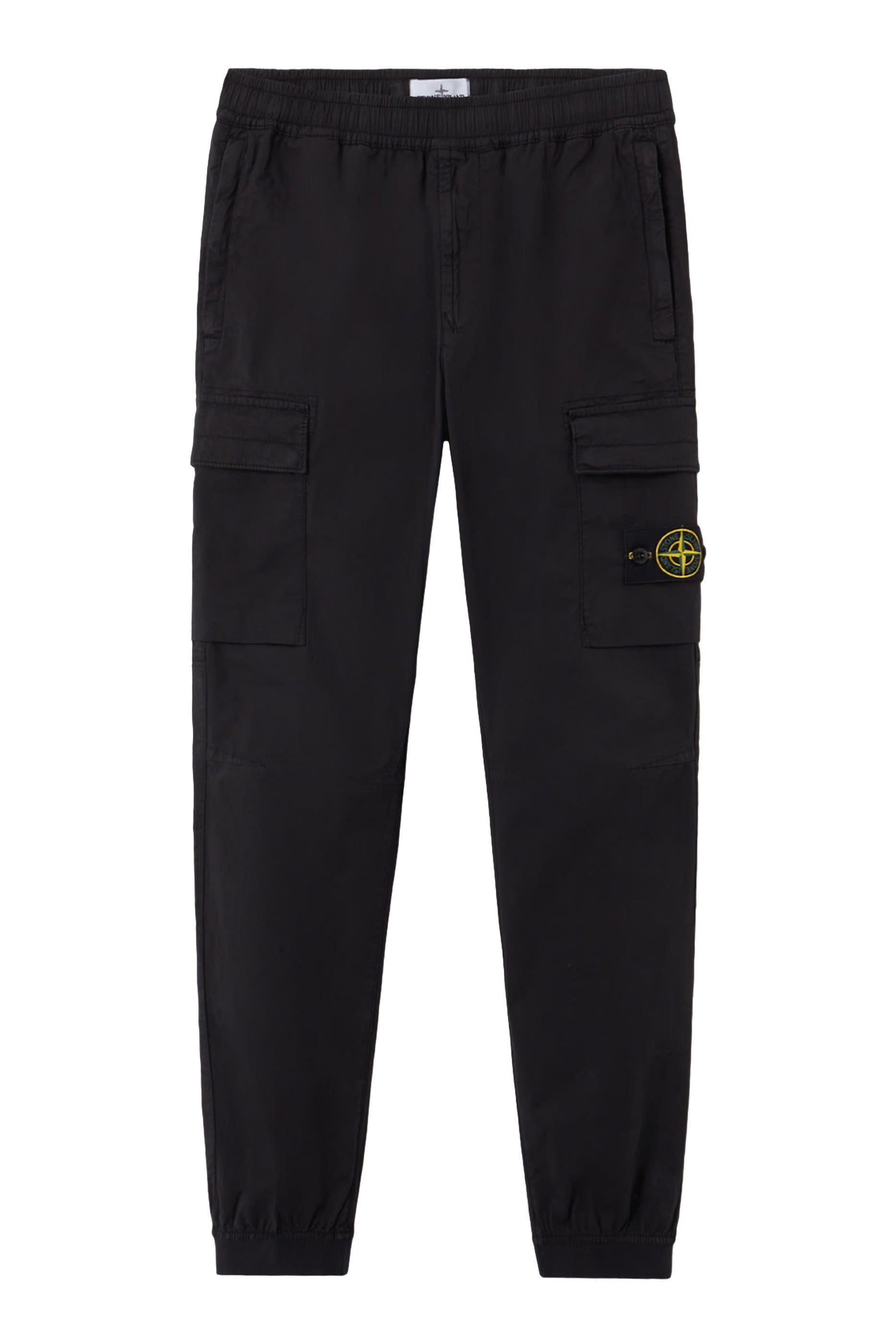 Regular-Tapered-Fit Cargo Trousers
