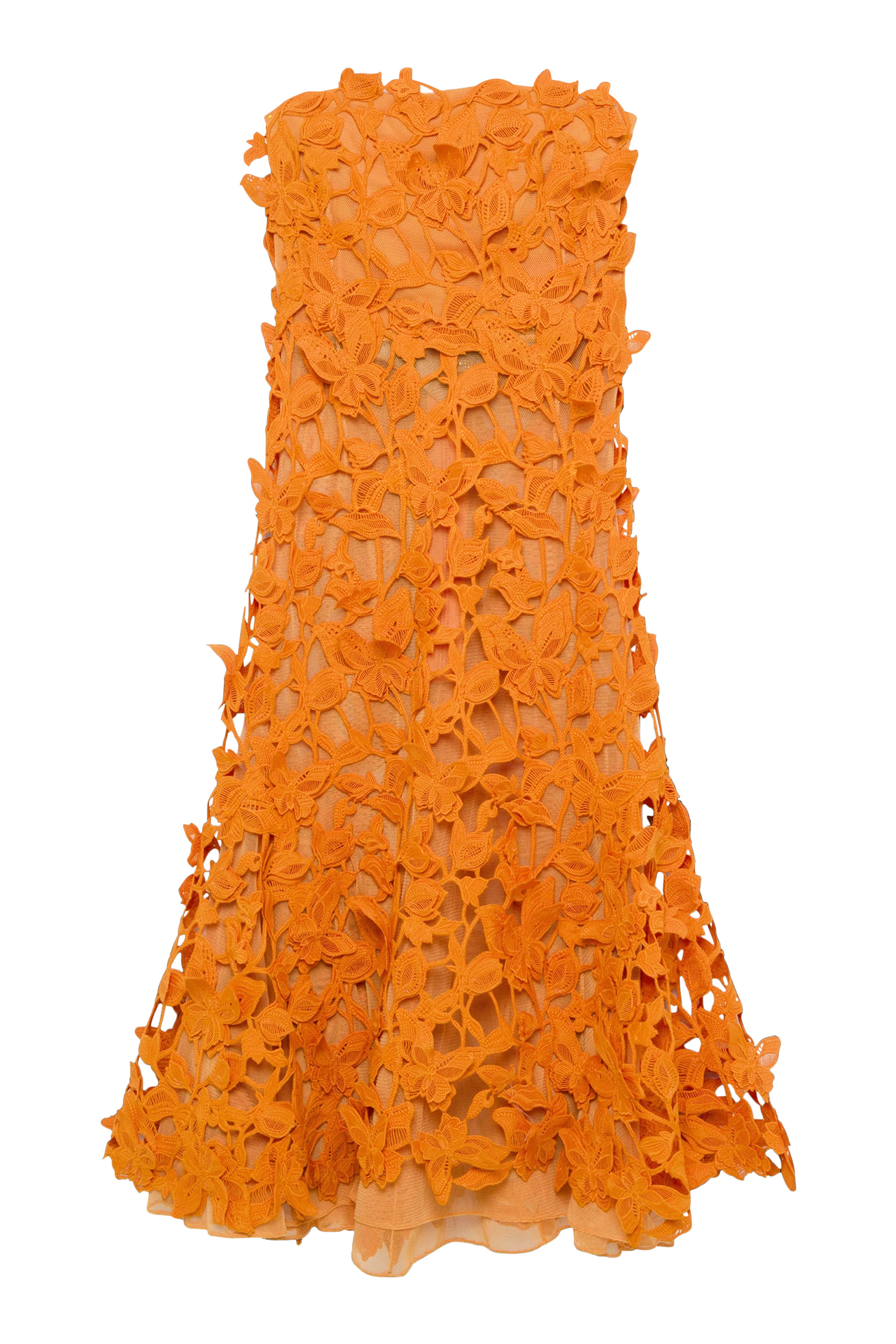 Fleurella Applique Midi Dress