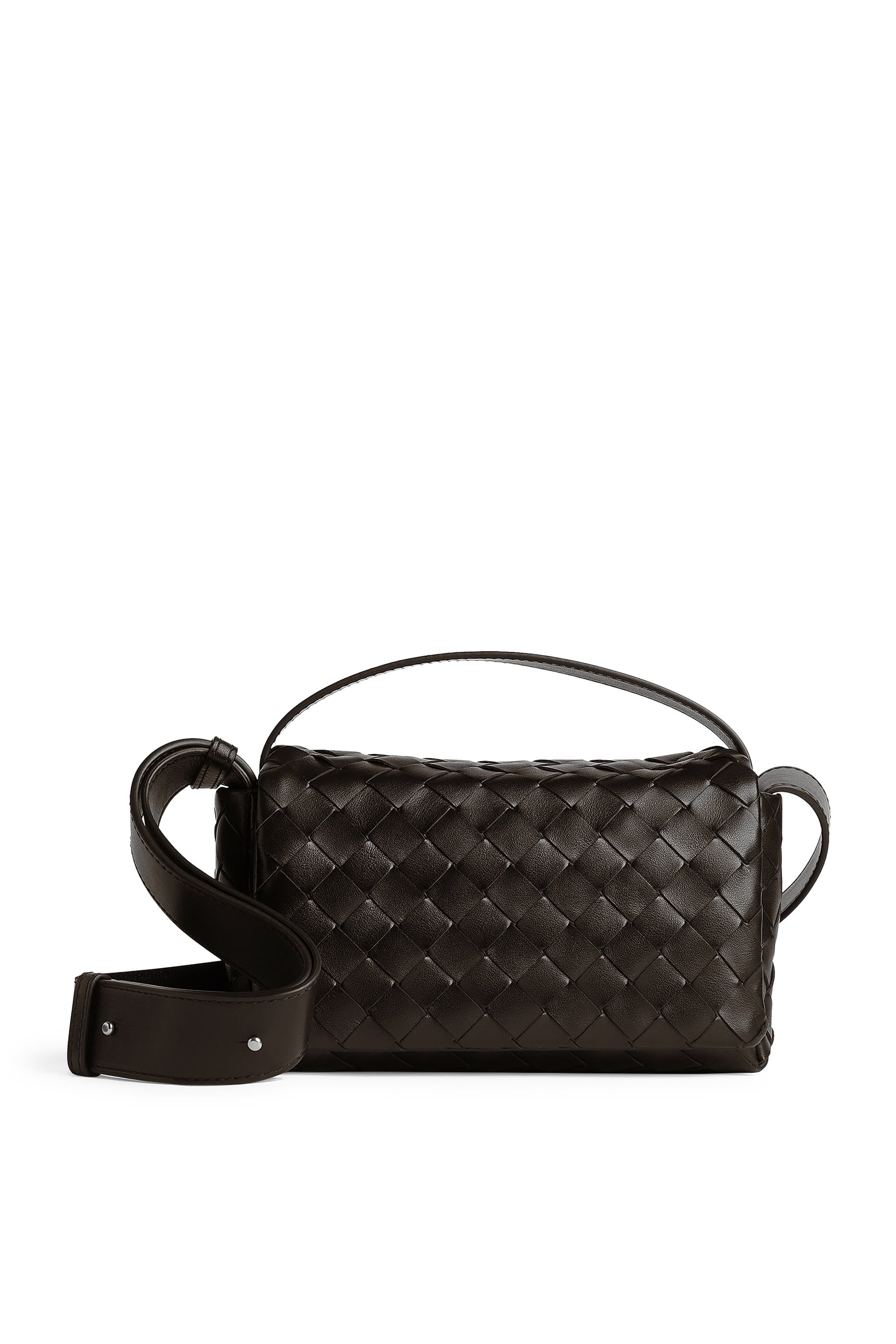 Intrecciato Mini Bag With Flap 