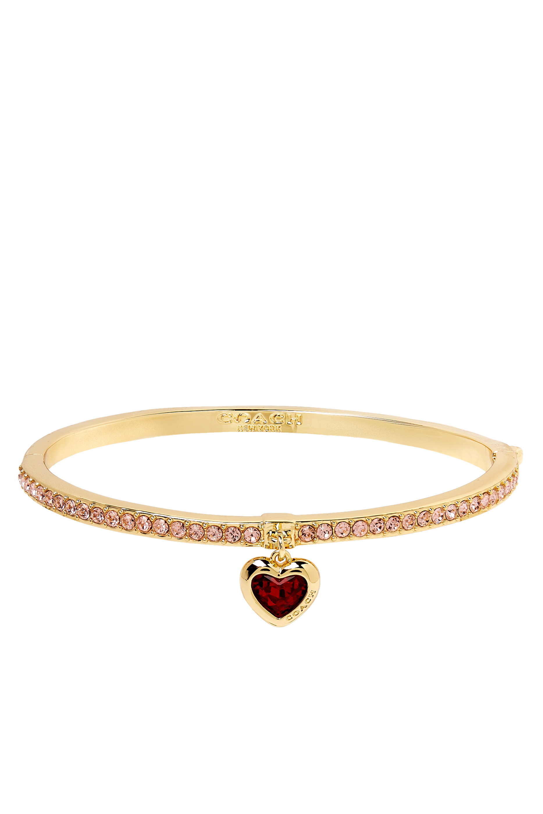 Heart Charm Bangle