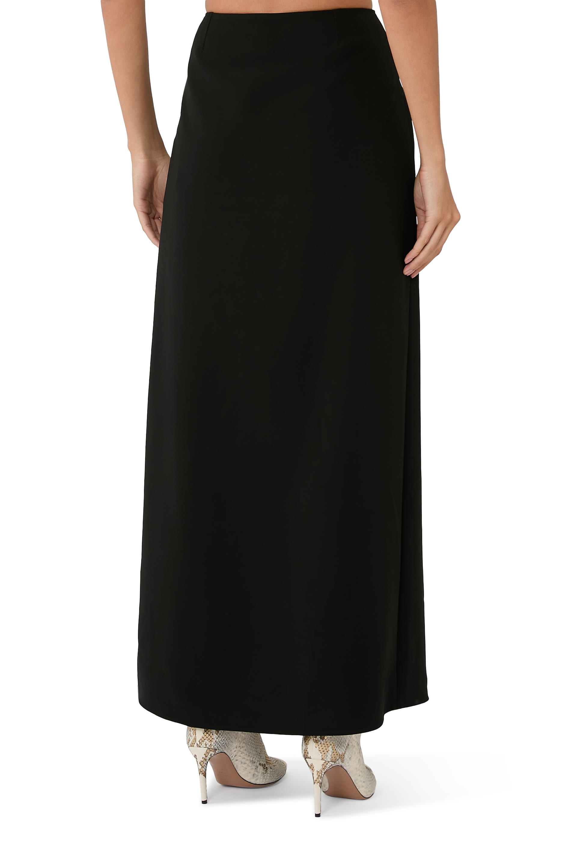 Heritage Buttoned Long Skirt
