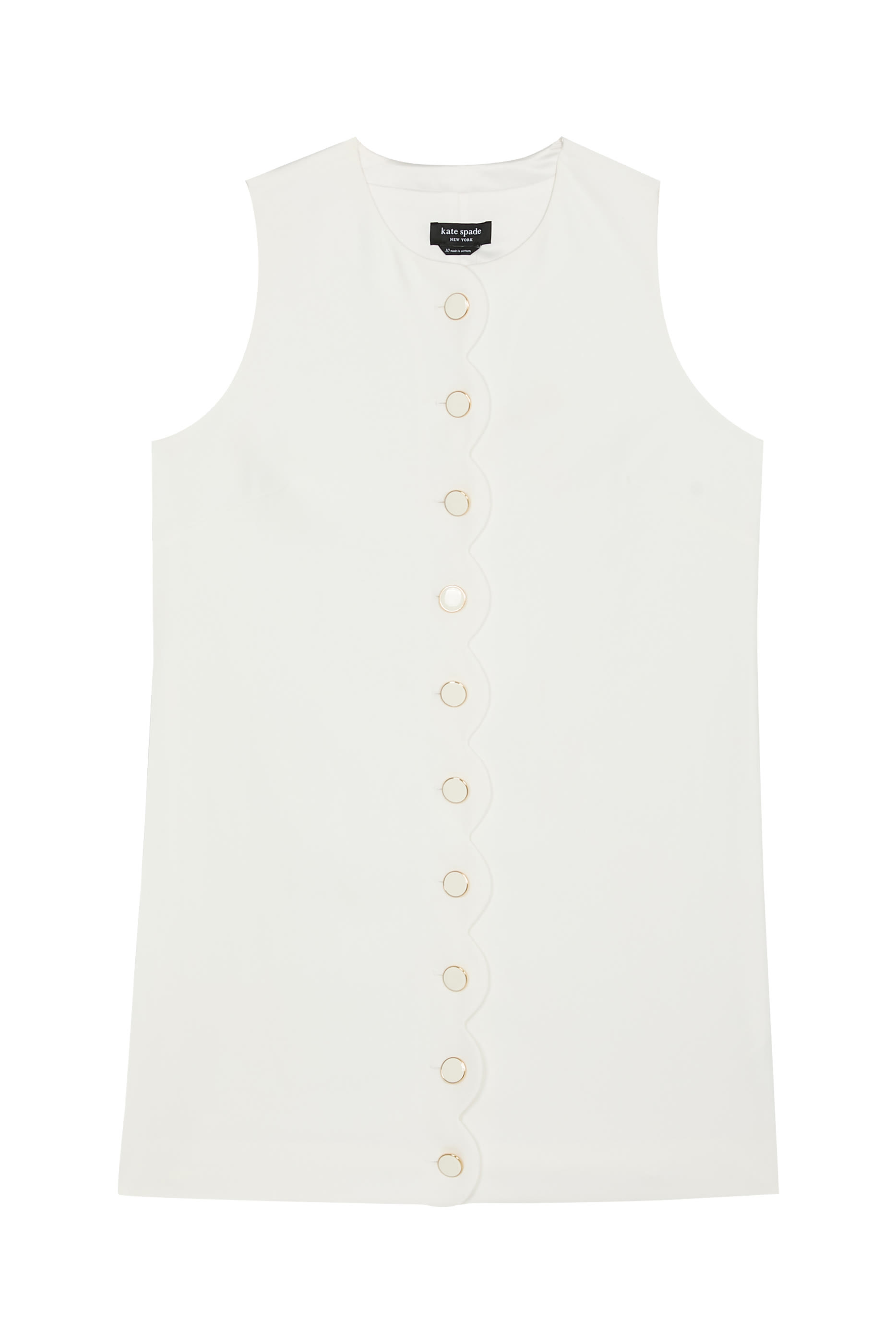 Scallop Shift Dress