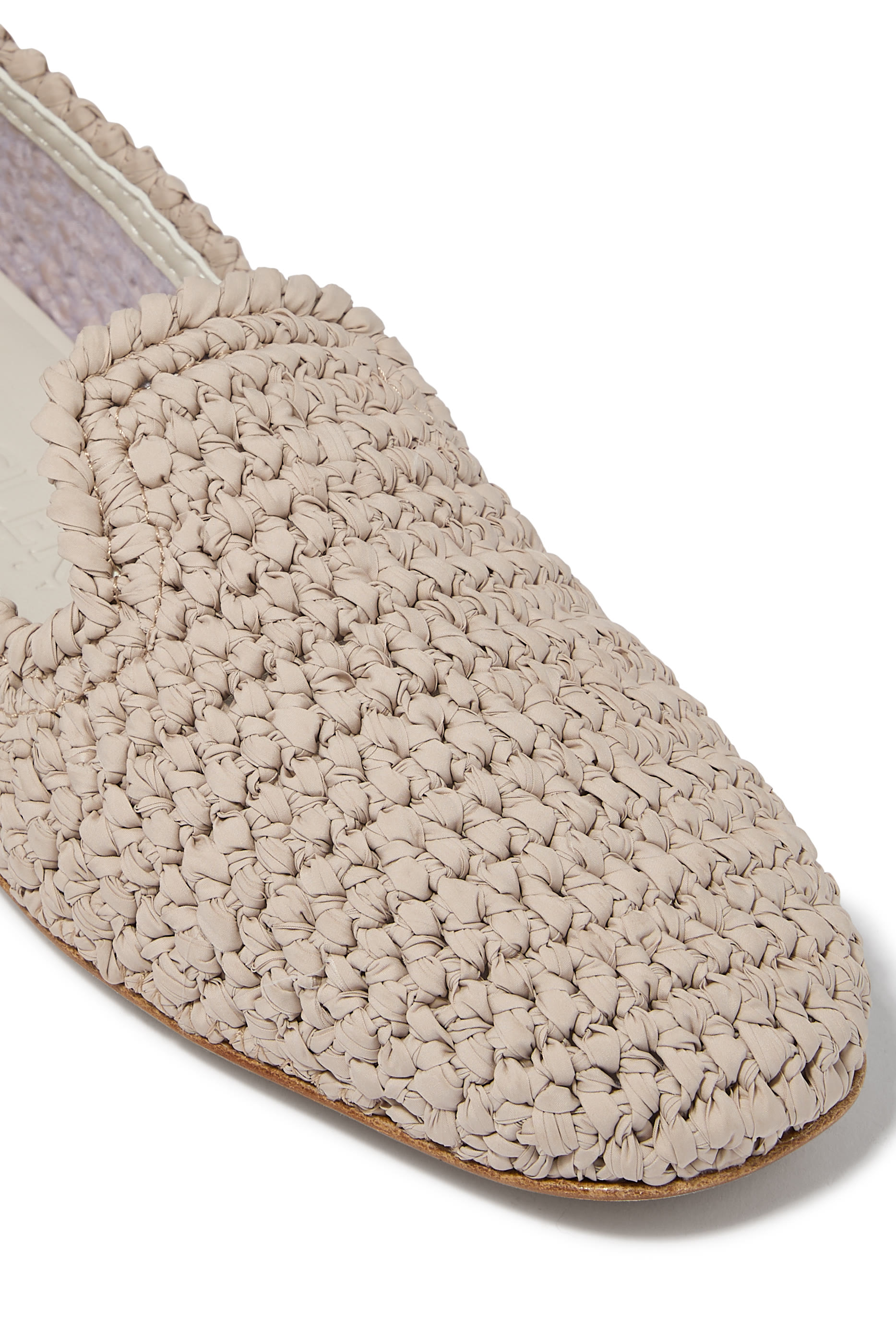 Woven Leather Loafers