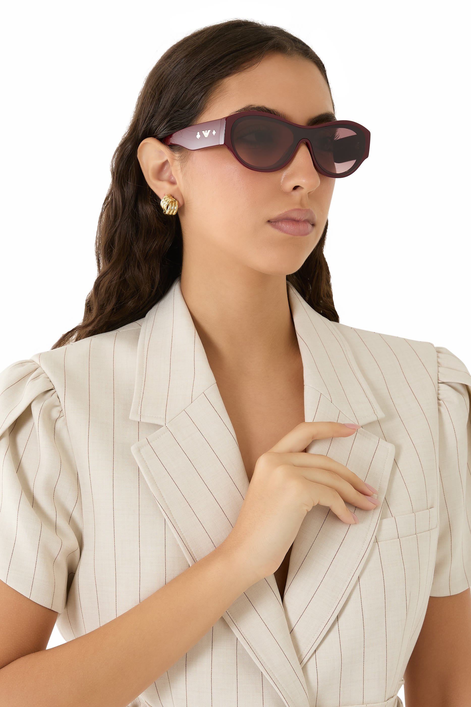 Irregular Frame Sunglasses