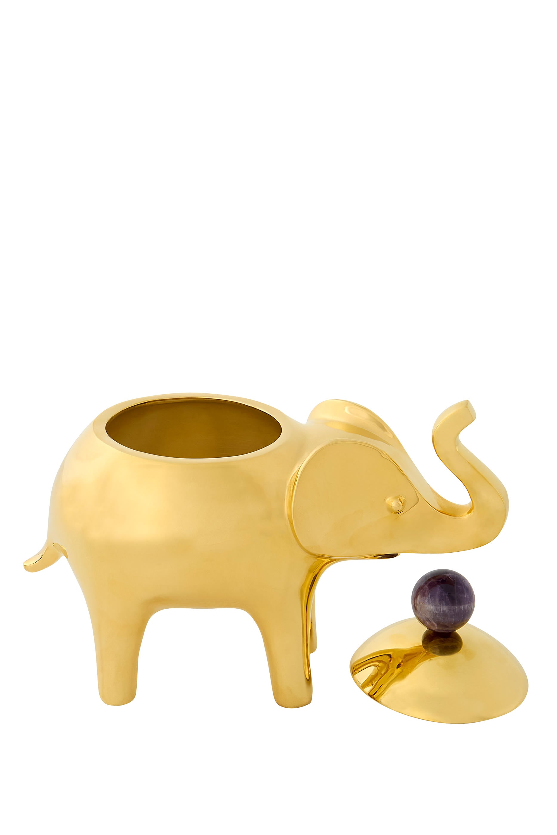 Brass Elephant Box