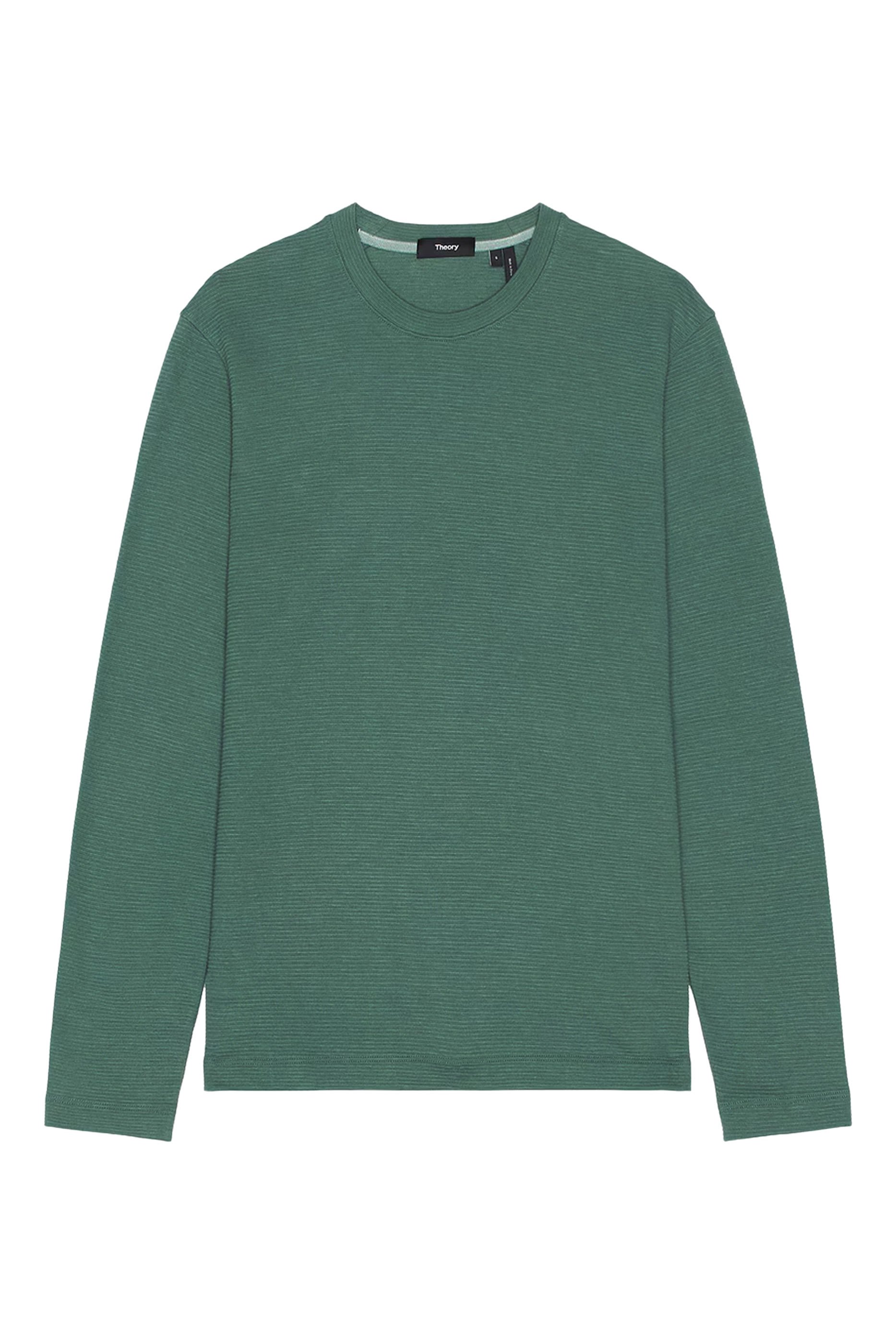  Delroy Long-Sleeve T-Shirt in Studio Knit Jacquard