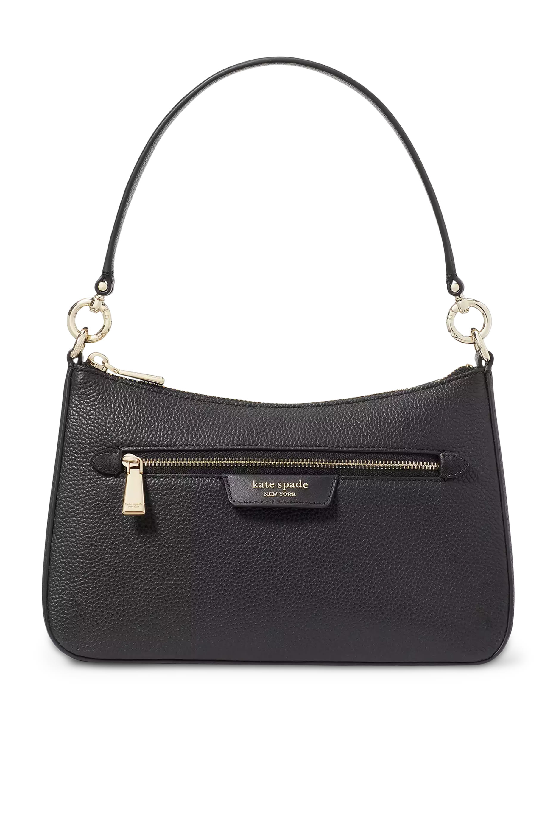 Hudson Pebbled Leather Convertible Crossbody Bag