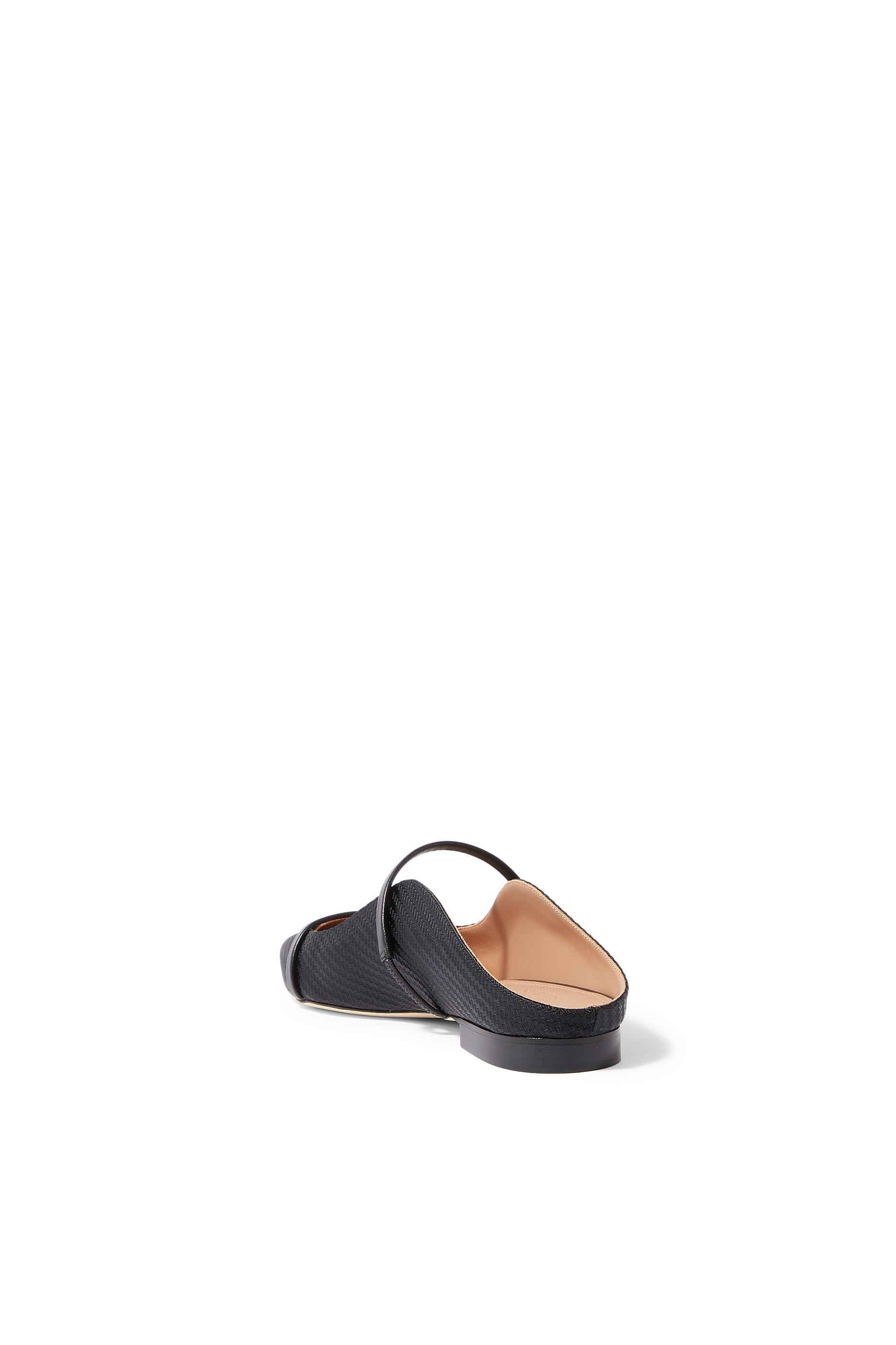 Maureen Woven Satin Flats