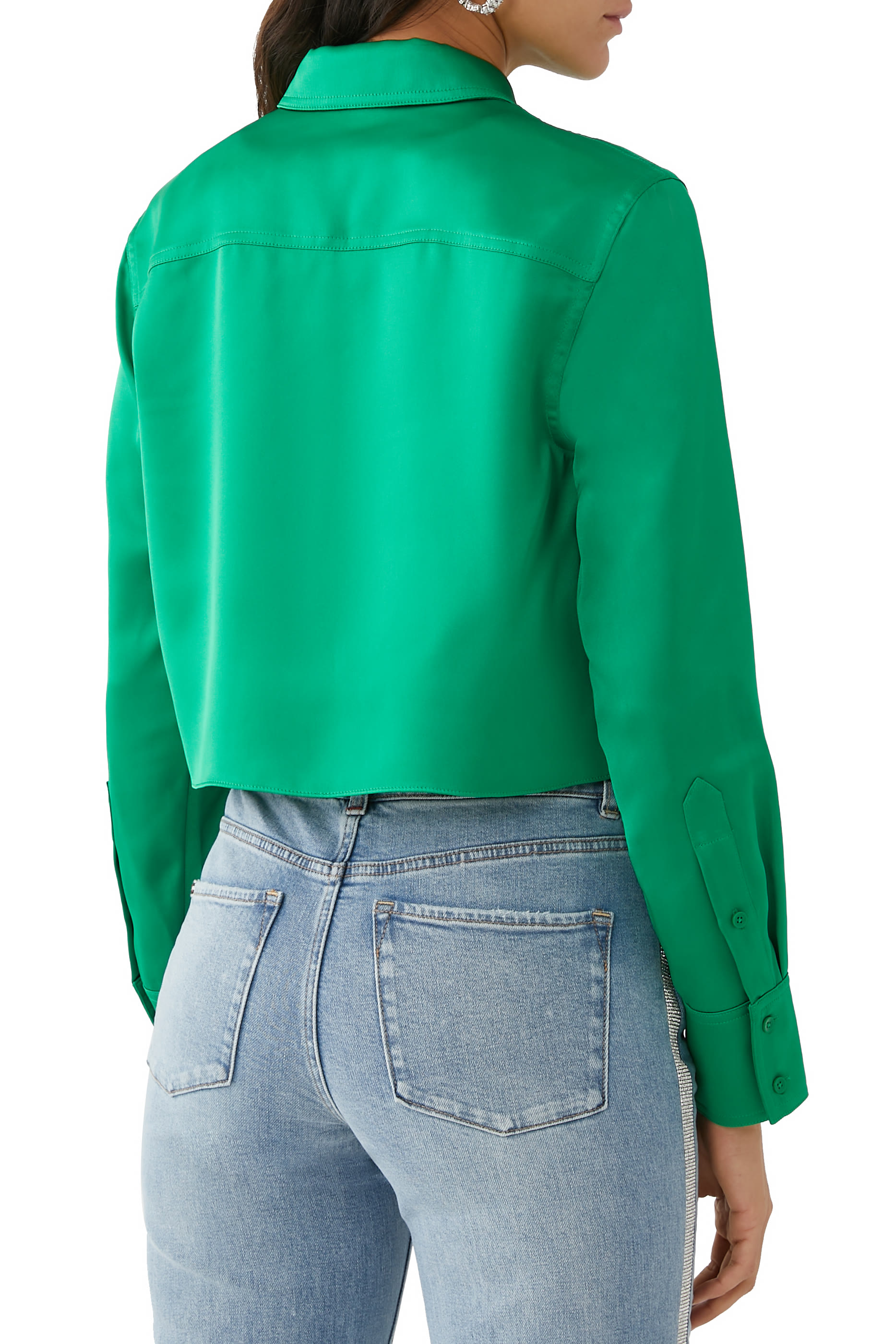 Leon Cropped Button Down