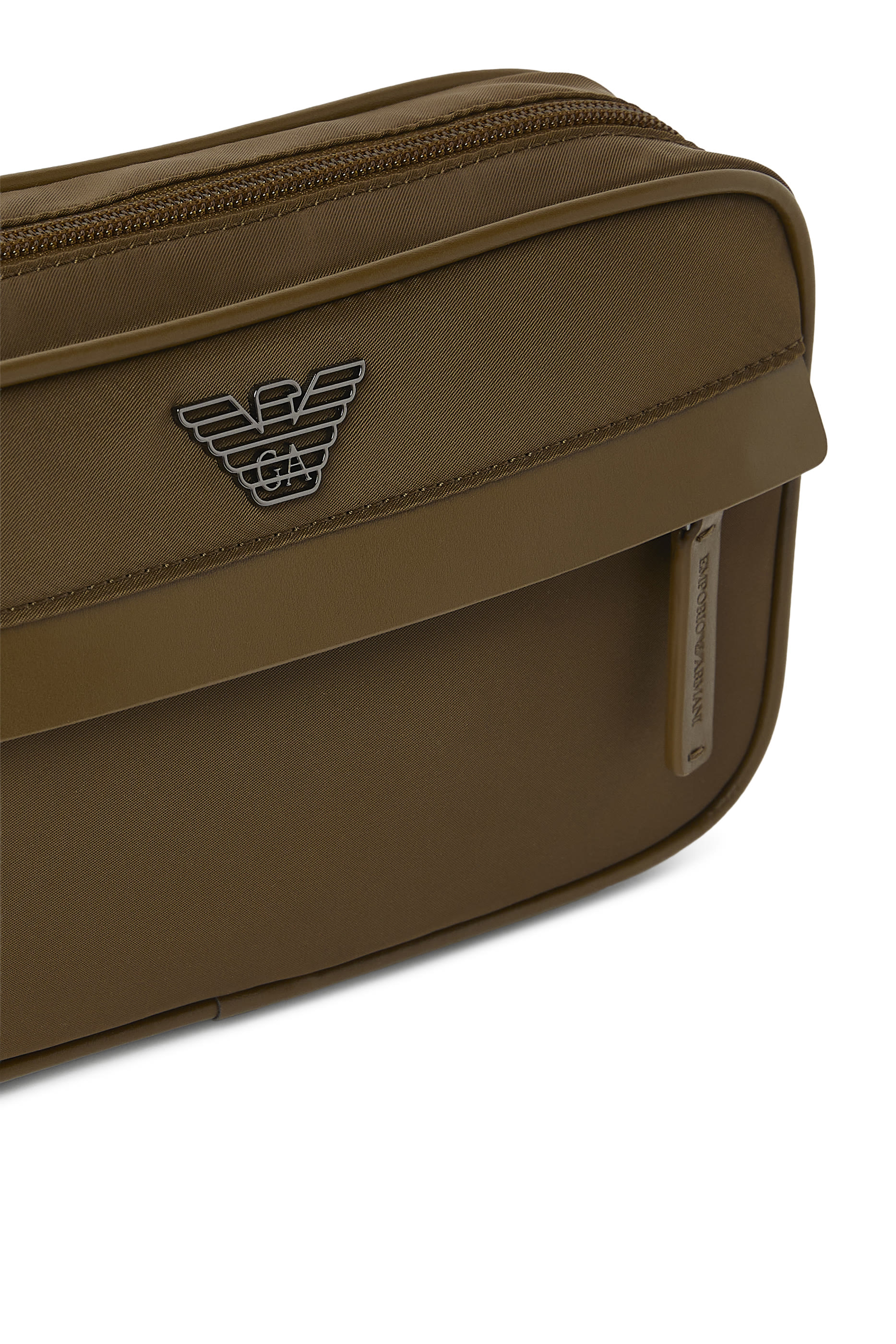 Metal Eagle Logo Nylon Beauty Case