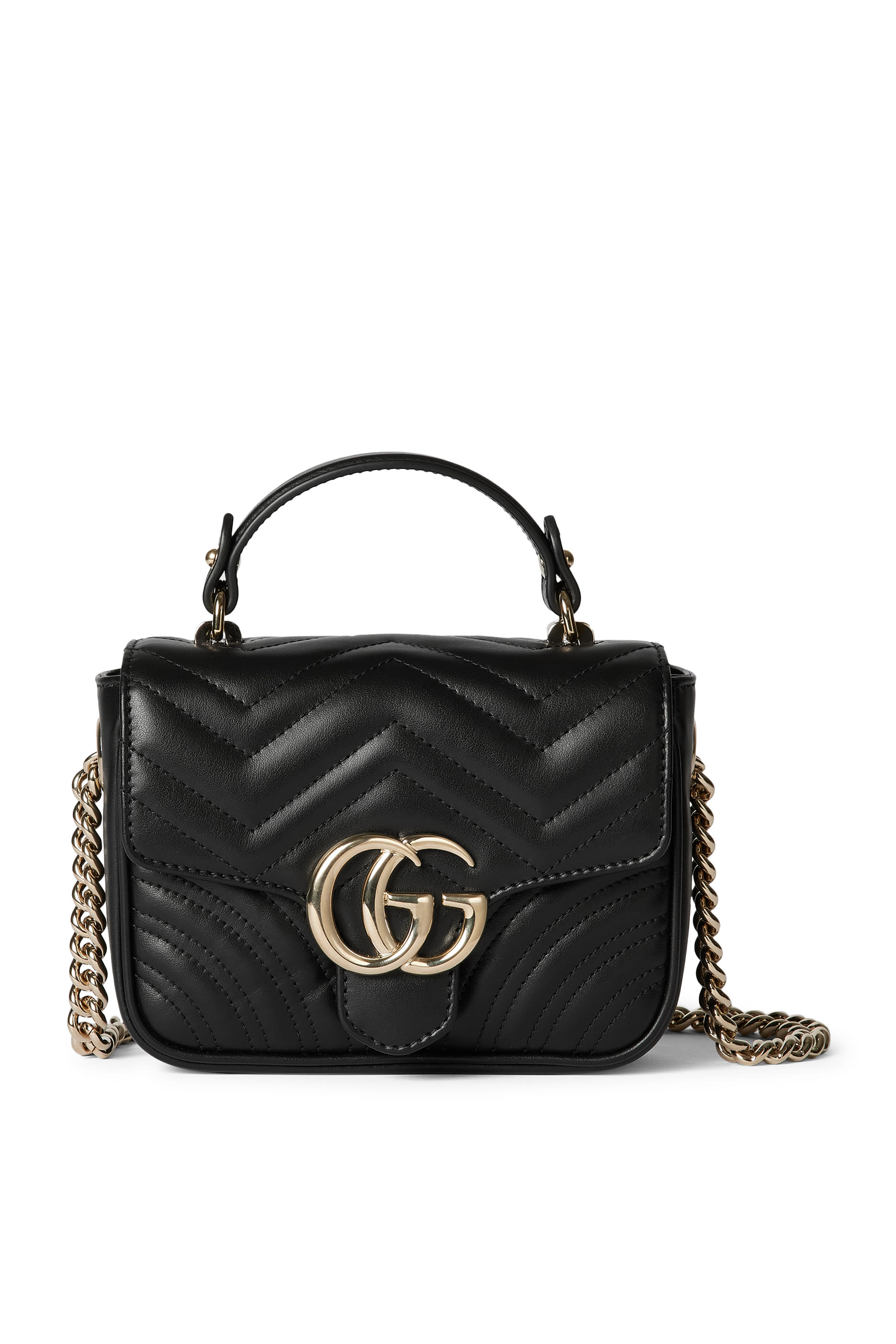 GG Marmont Mini Top Handle Bag