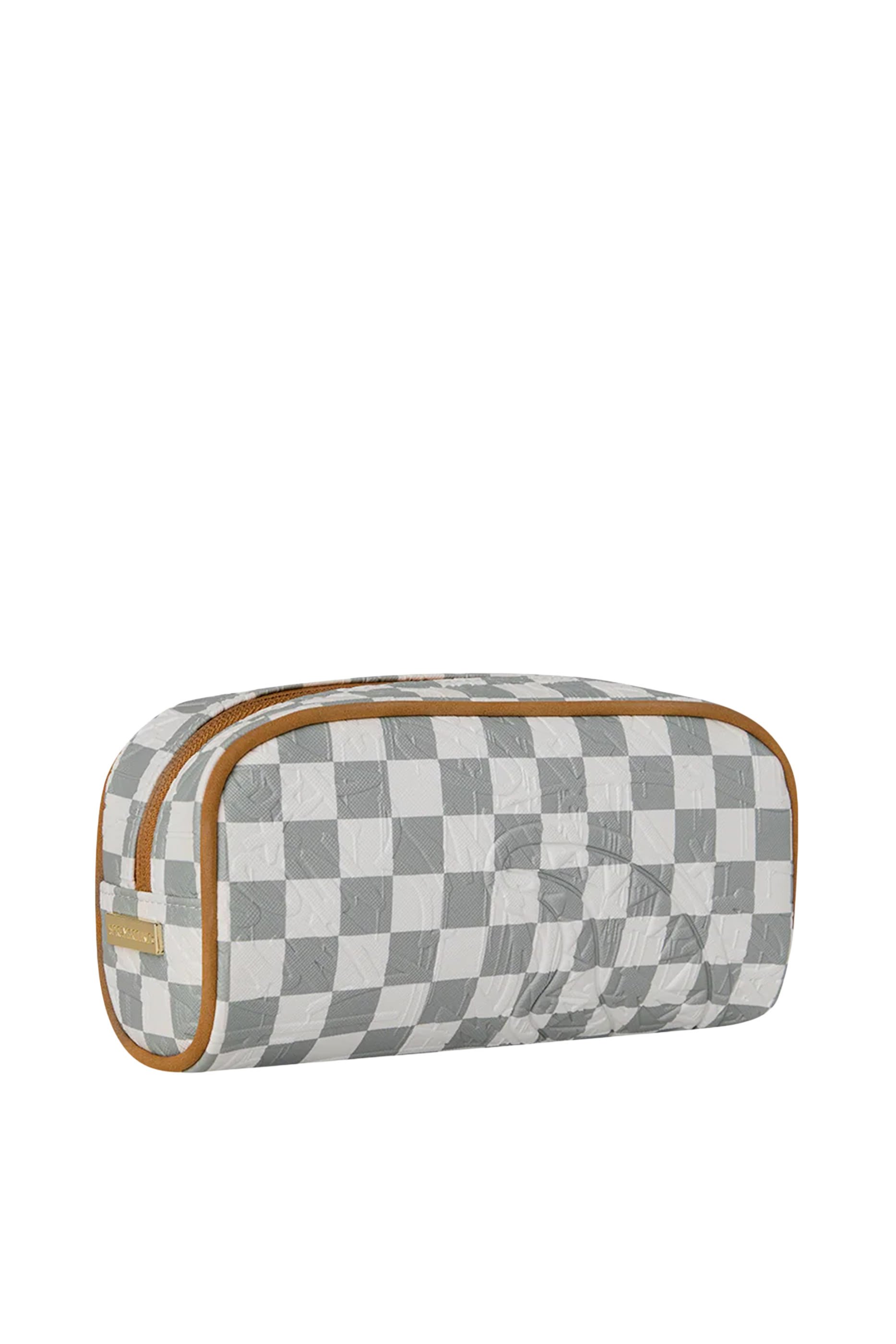 Kids Graff Embossed Check Pouch