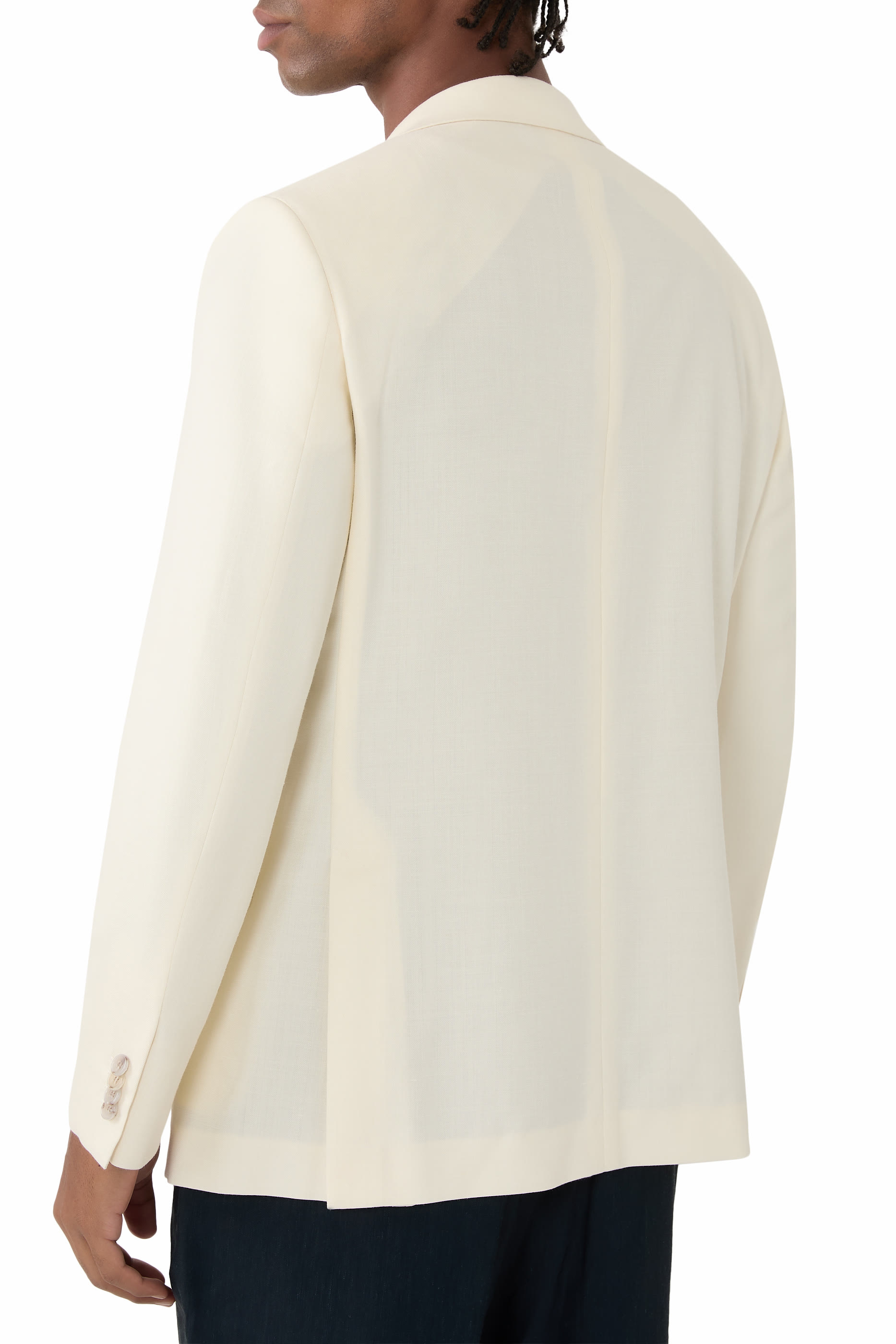 Cashmere and Silk Jersey Blazer