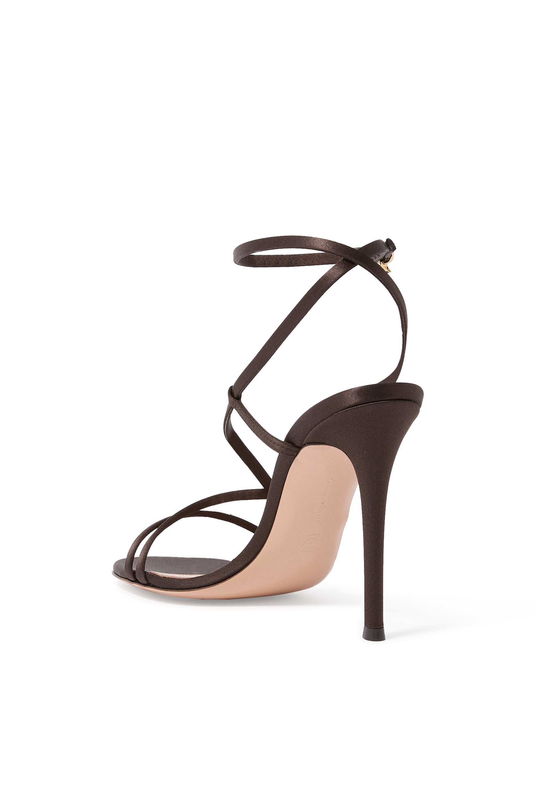 Strappy Satin 100 Sandals