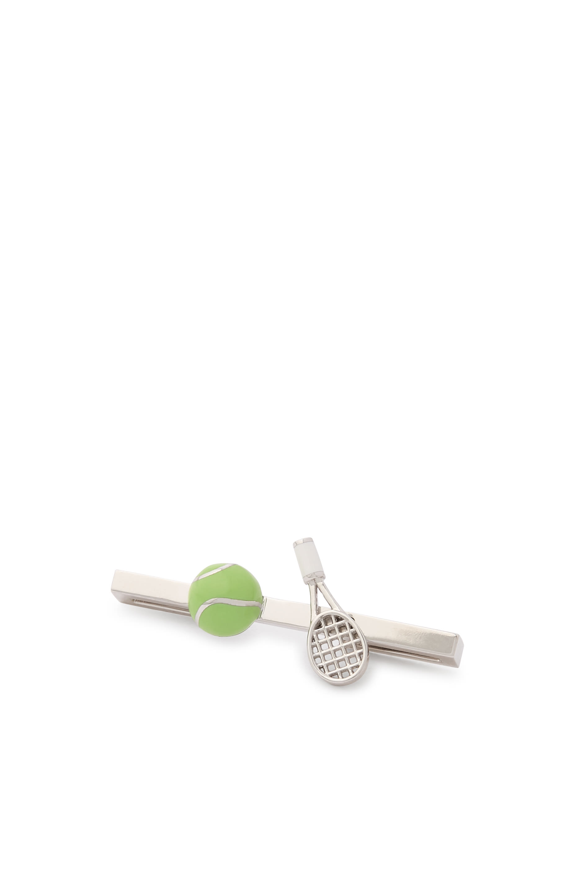 Tech Tennis Jacket Charm, 18K White Gold & Diamonds