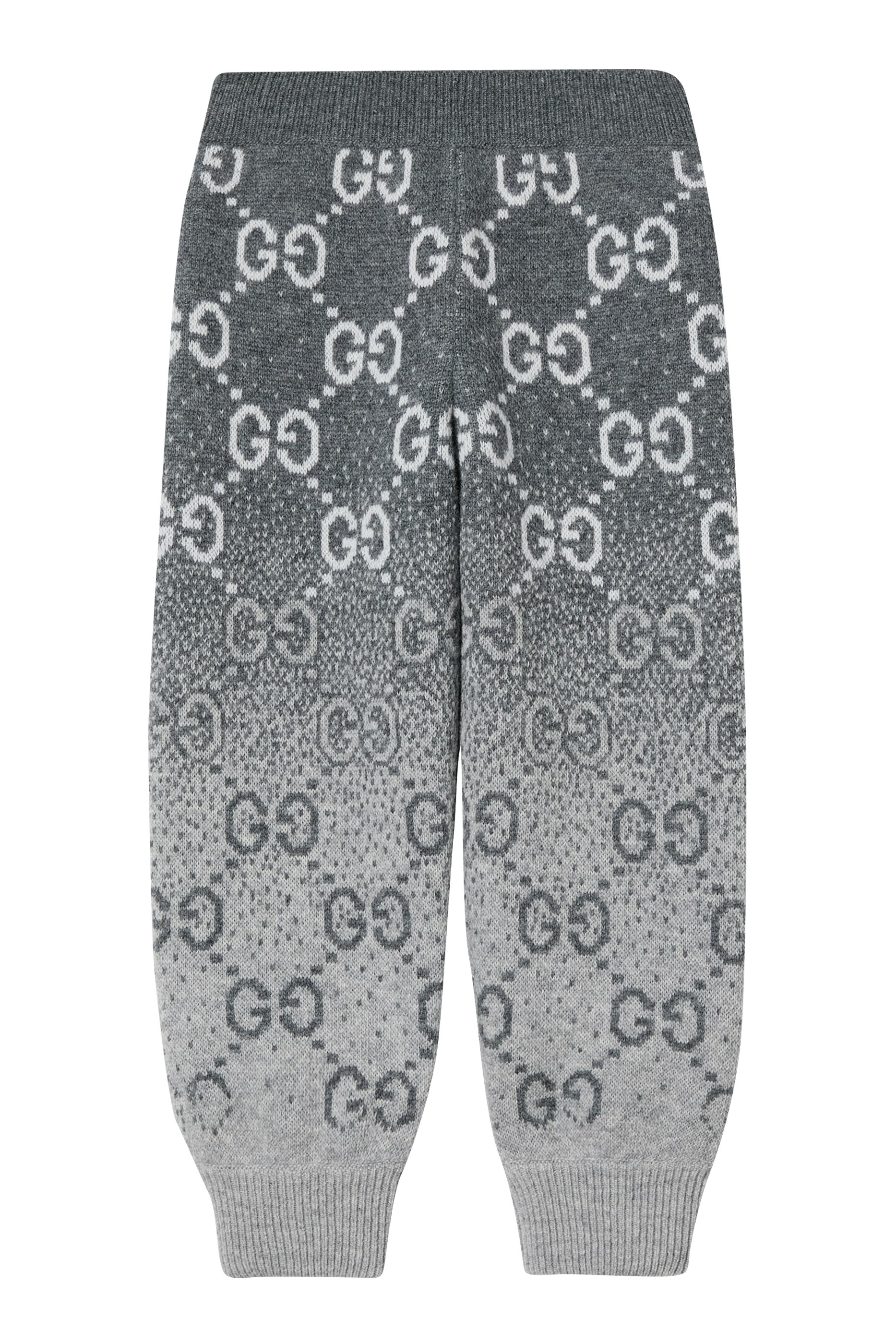 Kids GG Wool Jacquard Pants