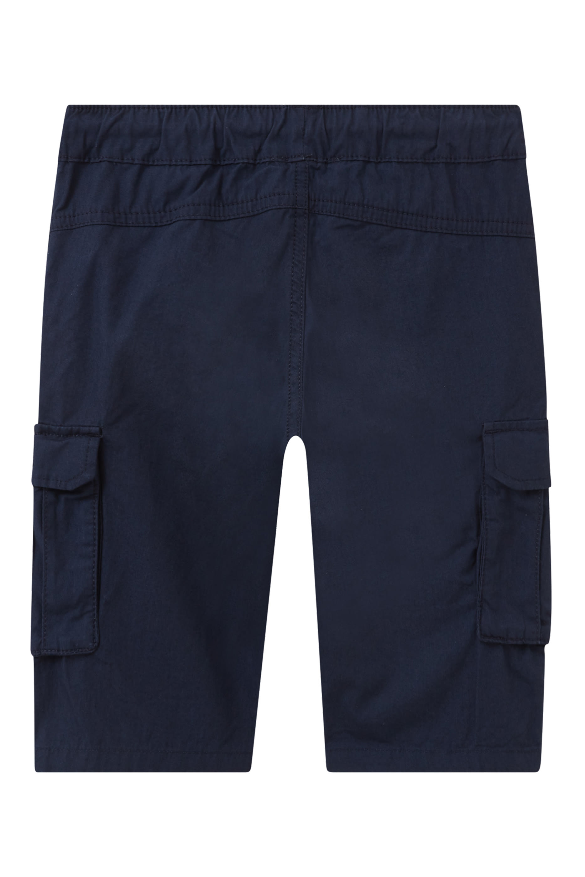Kids Cotton Bermuda Cargo Shorts