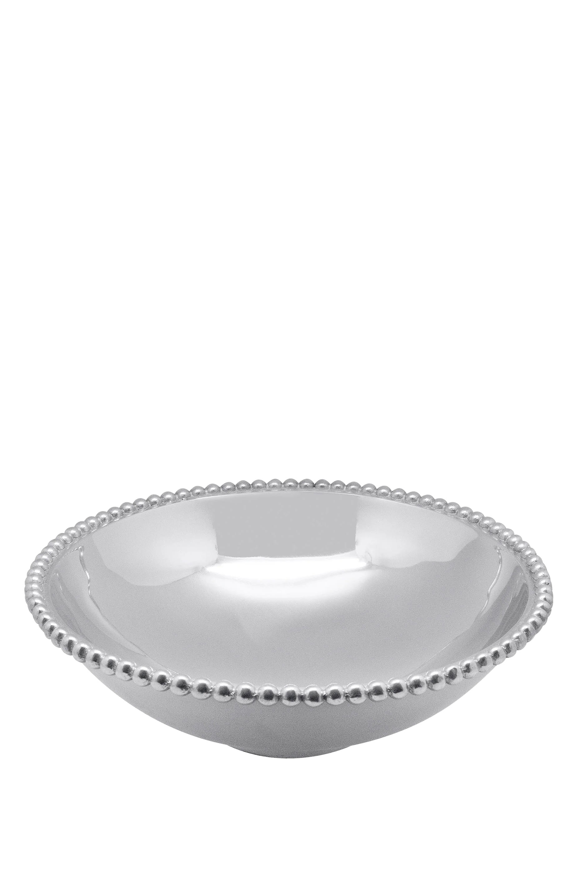 Large Pearled Serving Bowl