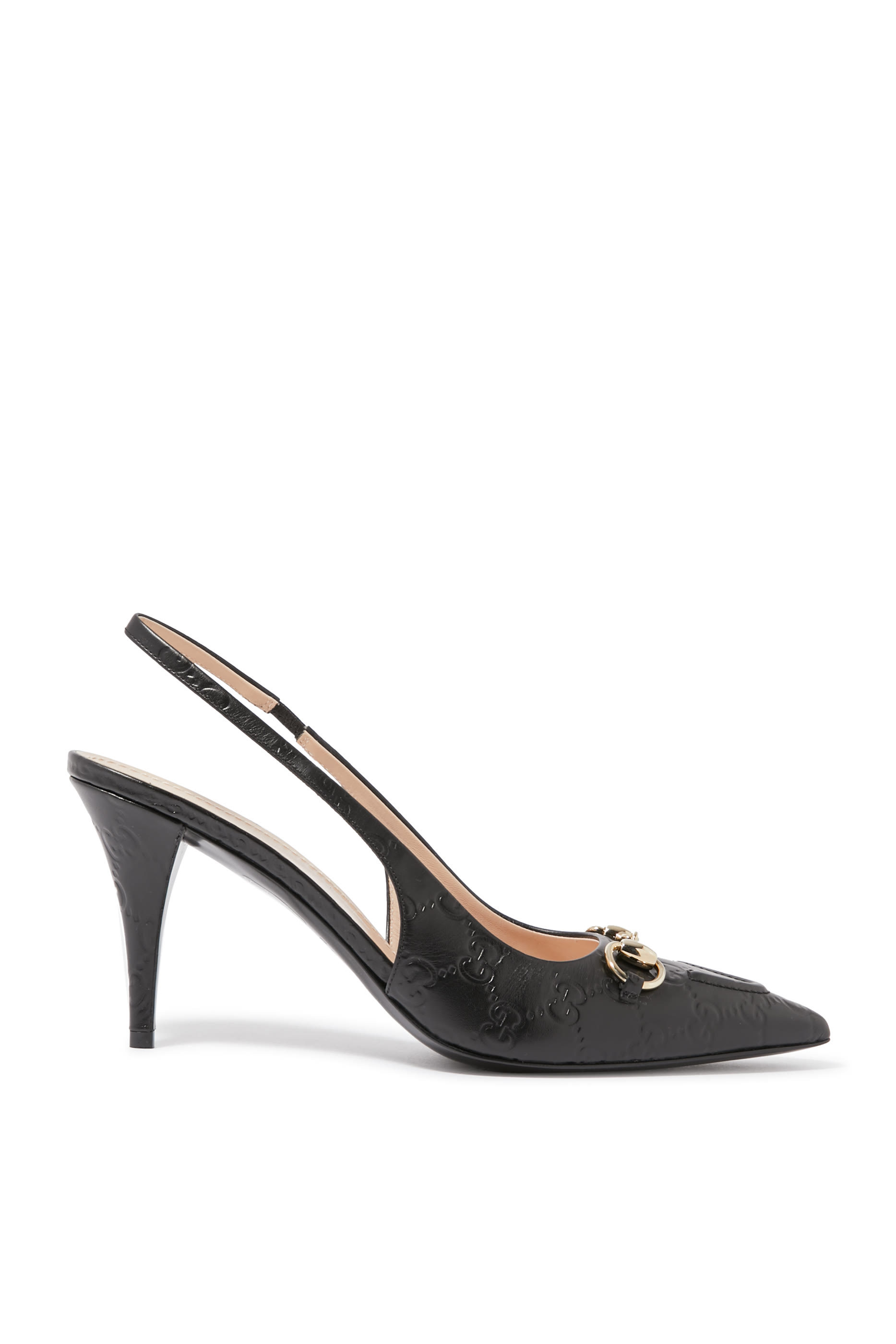Horsebit 85 Slingback Pumps