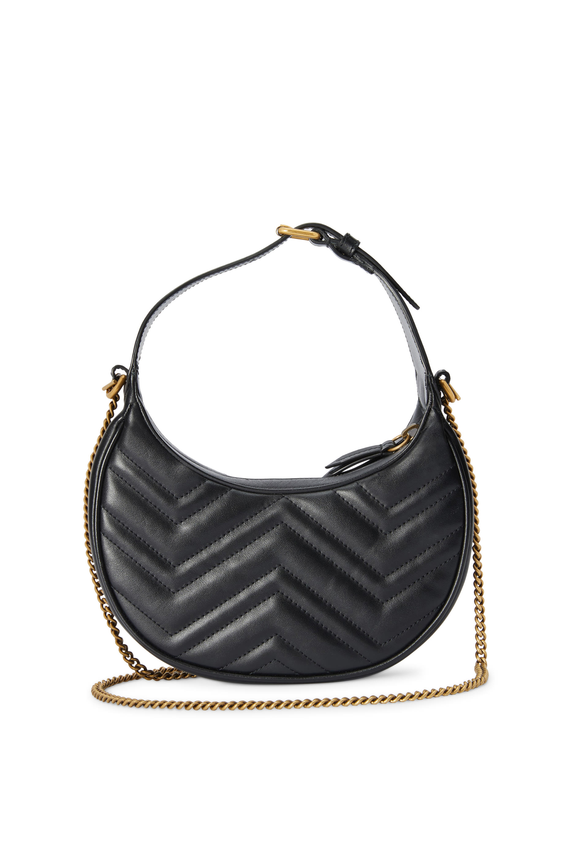 GG Marmont Half-Moon Shaped Mini Bag