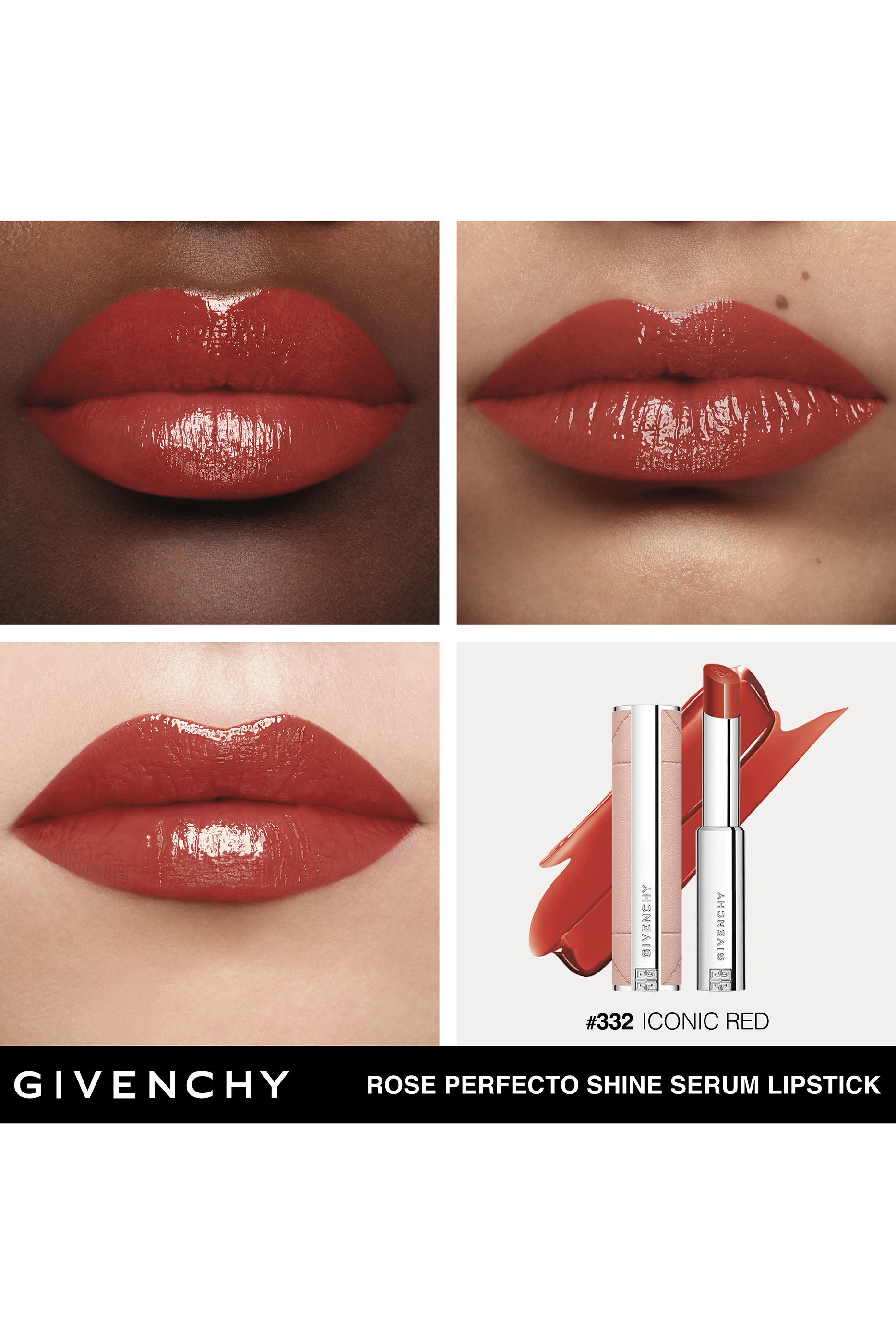 Rose Perfecto Shine Serum Lipstick