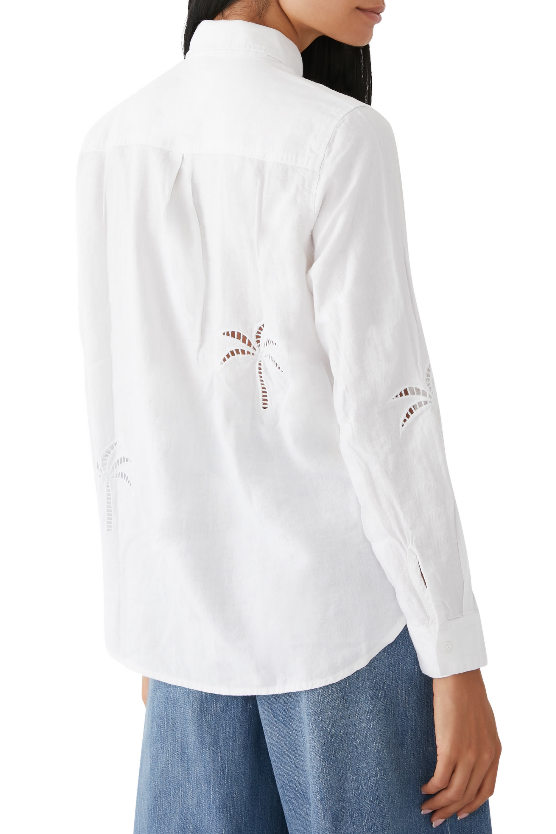 Charli Palm Eyelet Shirt