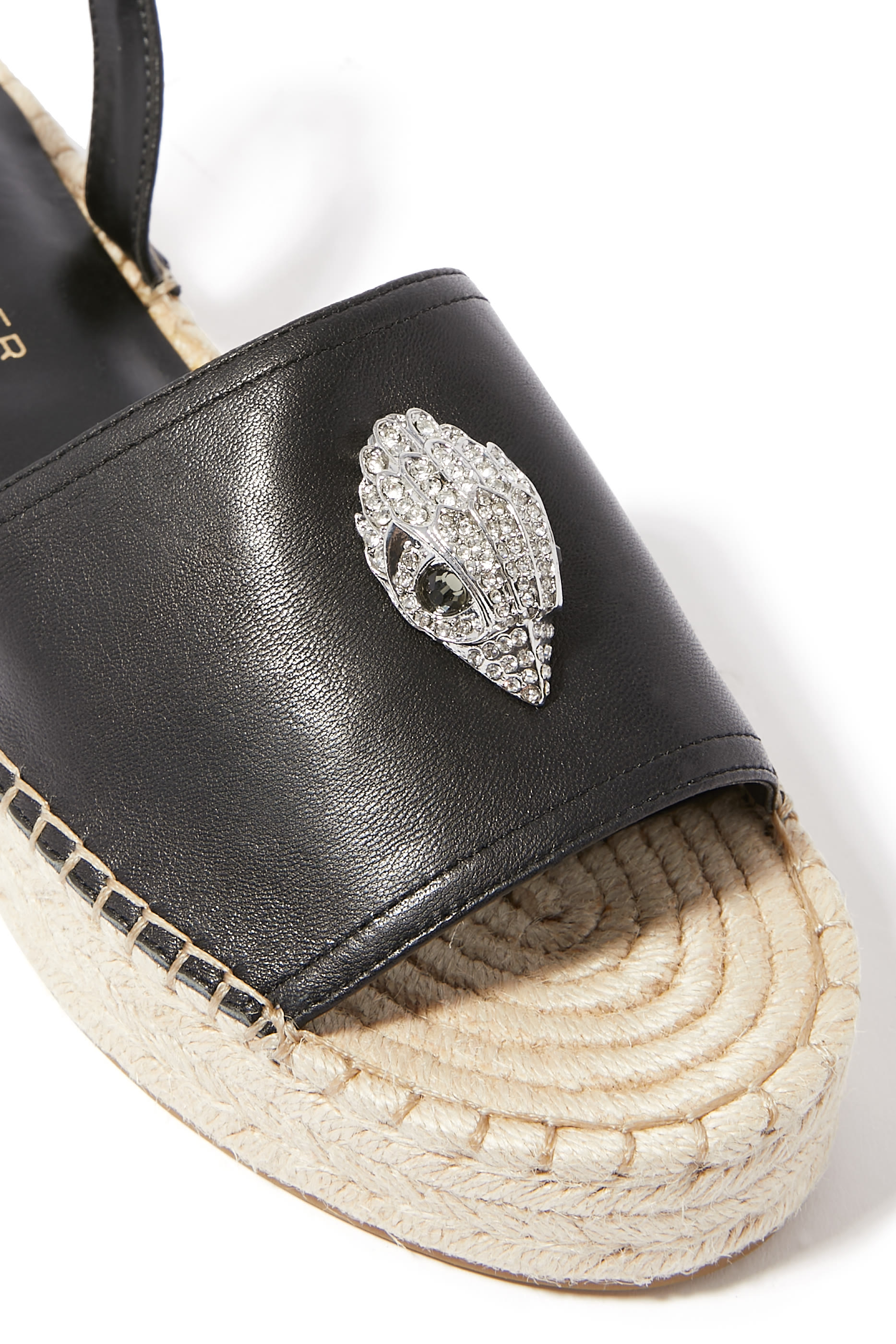 Kensington Leather Espadrilles