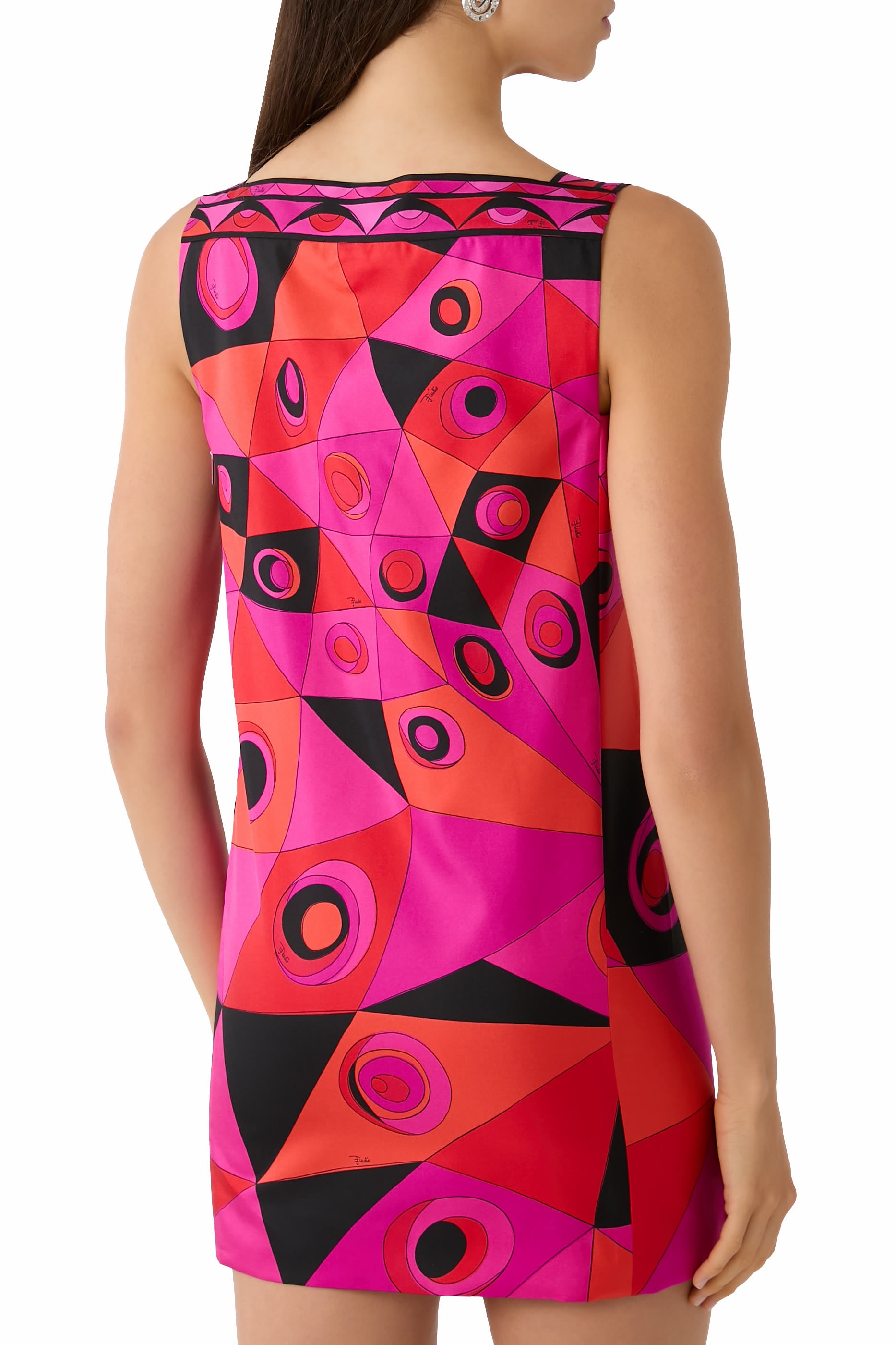 Occhi Print Dress