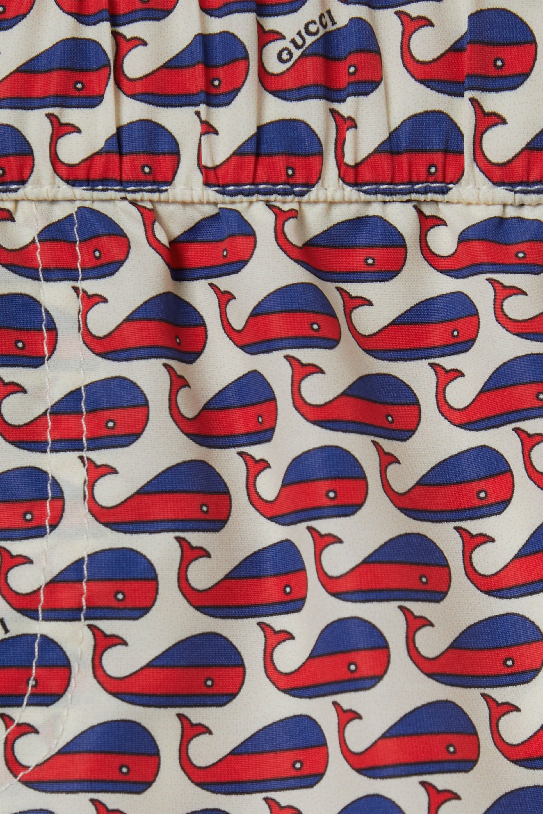 Kids Printed Nylon Swim Shorts