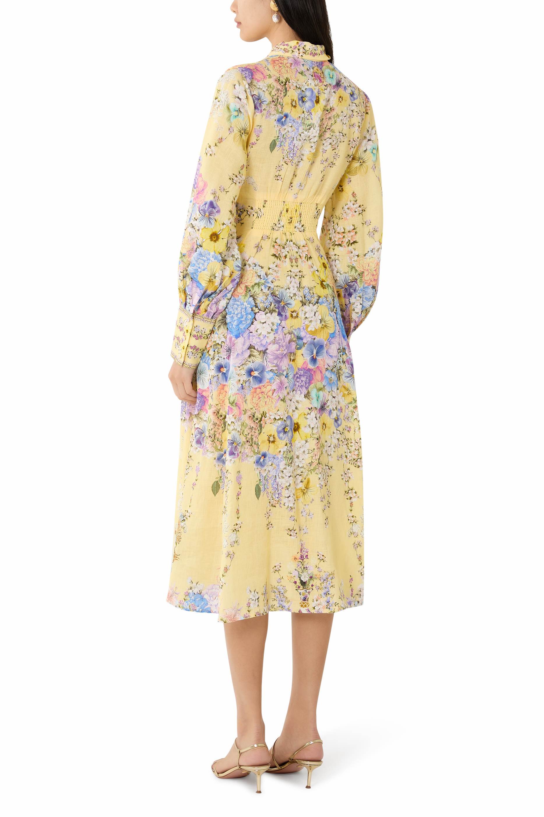 Waist Tie Shirt Dress