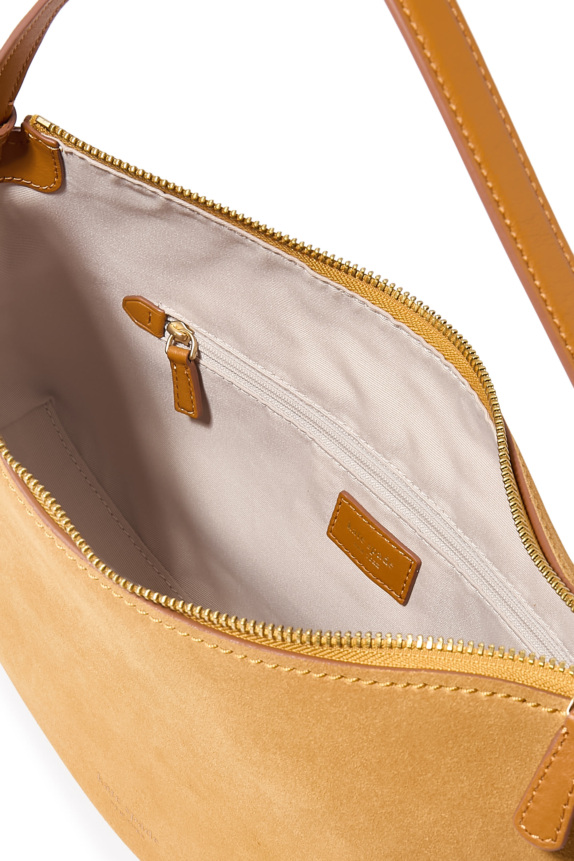 Loop Suede Shoulder Bag